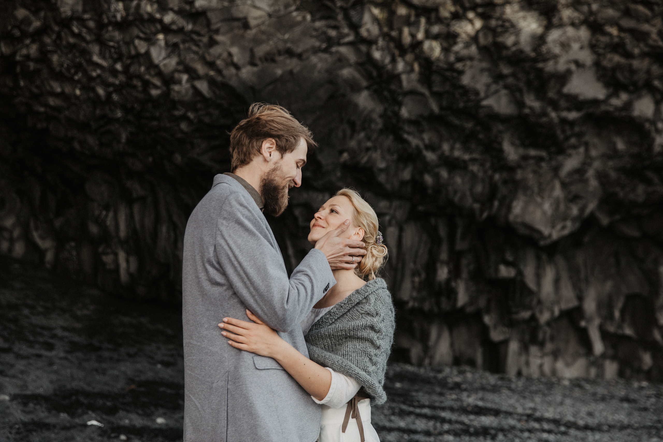 Wedding for two in Iceland | Iceland elopement photographer. Iceland elopement photographer & videographer