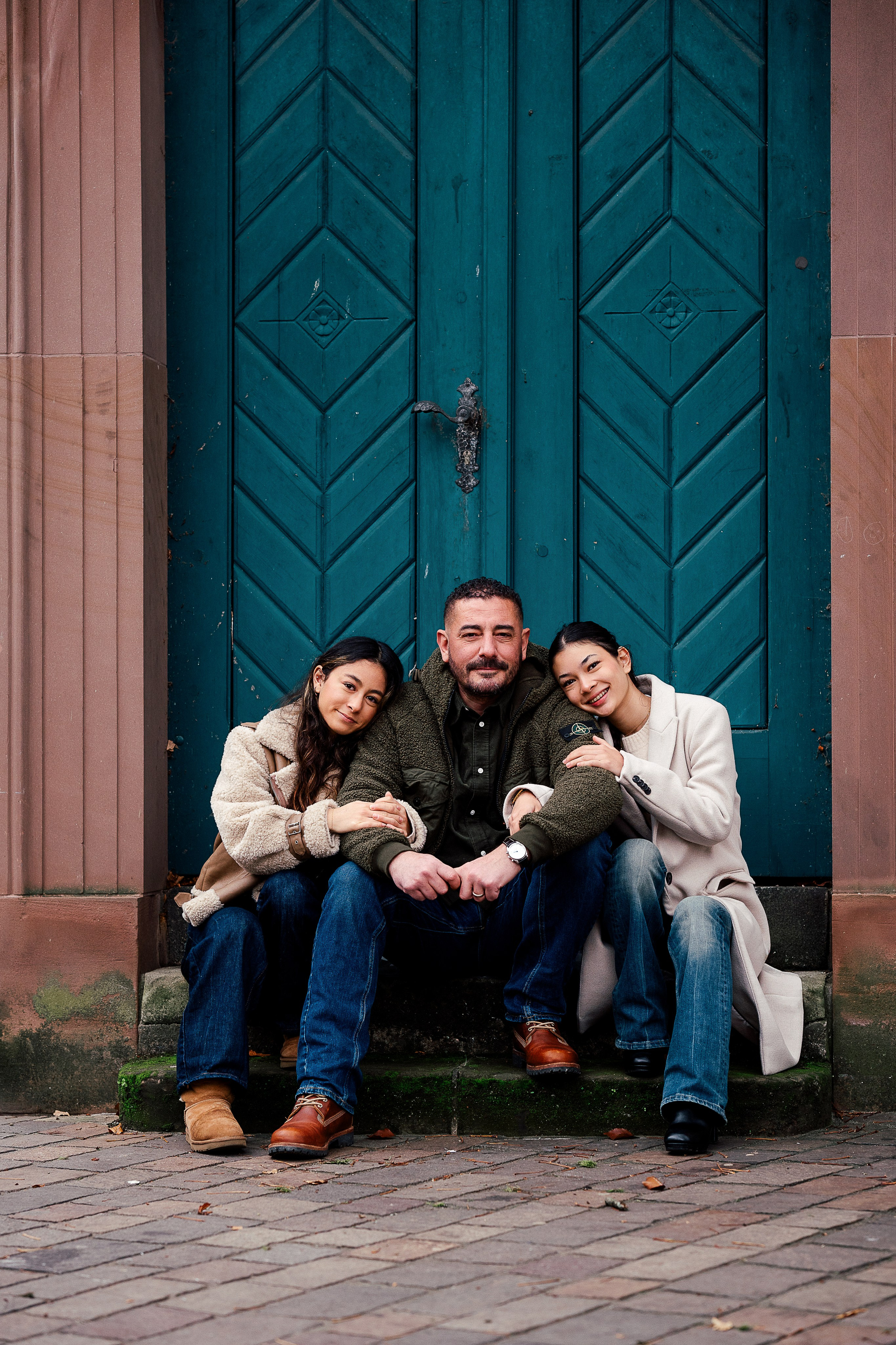 Town walk. Family, conceptual women portrait photograher in Geneva, Switzerland