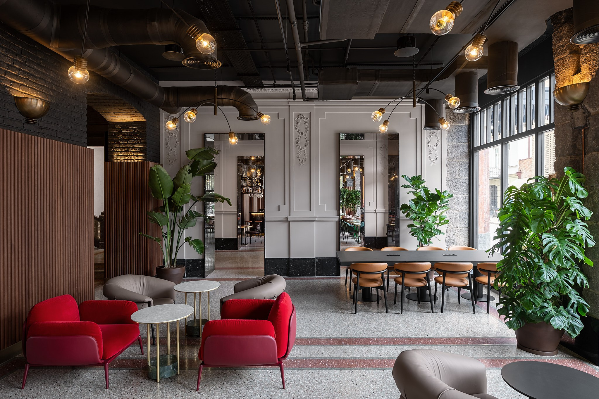 Posta Restaurant & Bar designed by Surgula Studio