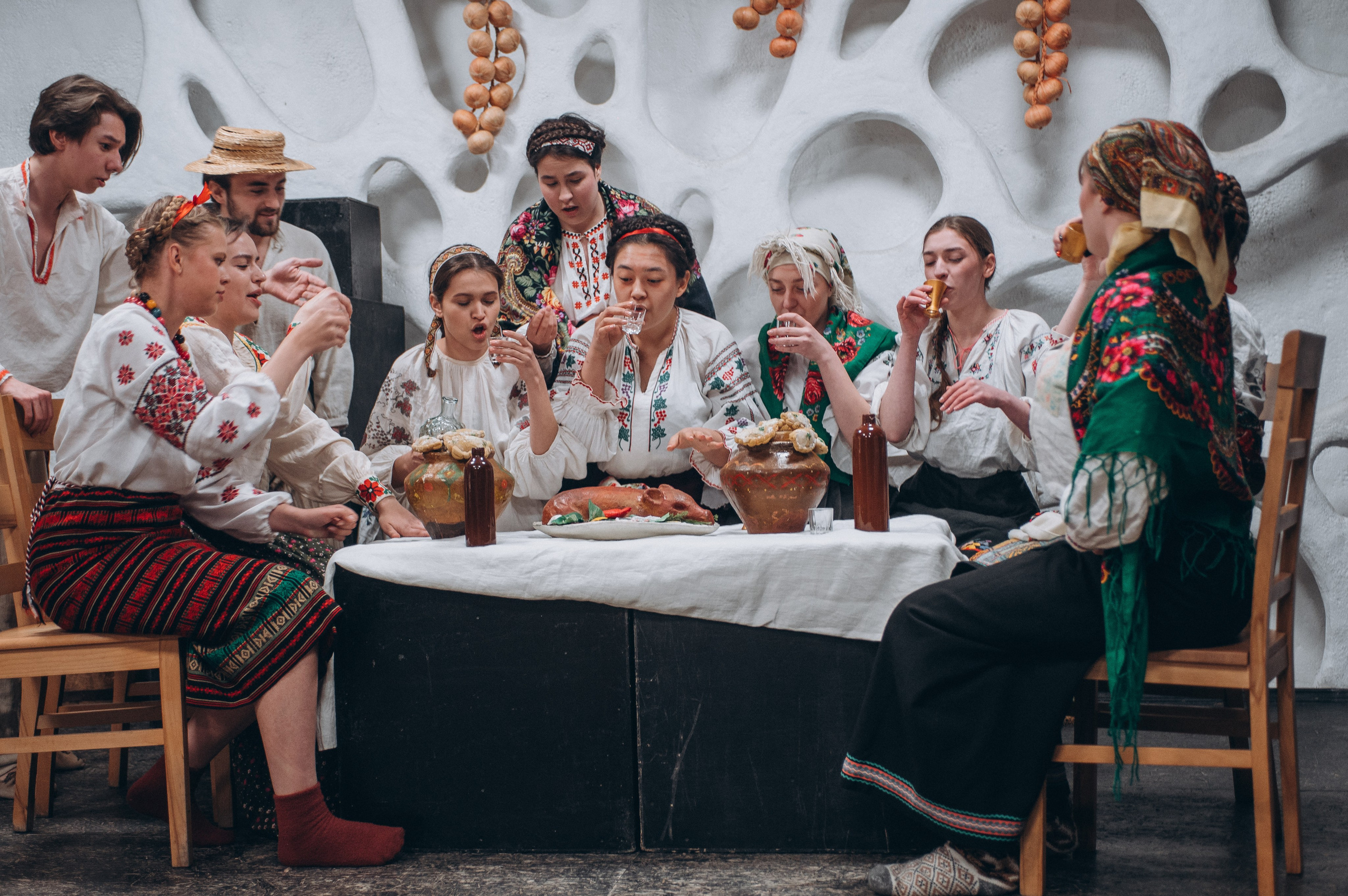 Вистава студентів Кайдашева сім’я. Фотограф Київ