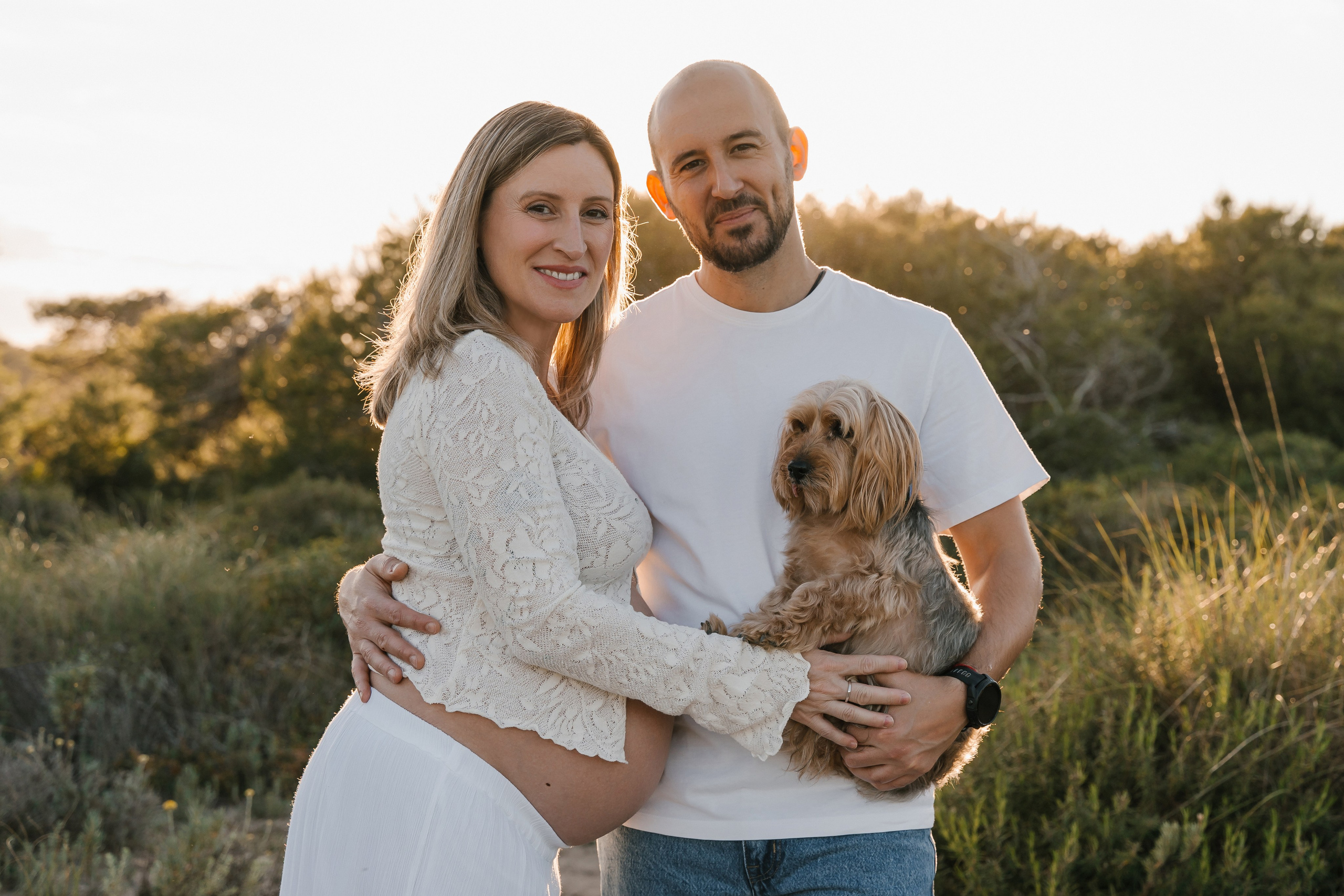 Pilar, Javi y perro Tonet. Фотограф в Валенсии, Испания Надежда Балаховская