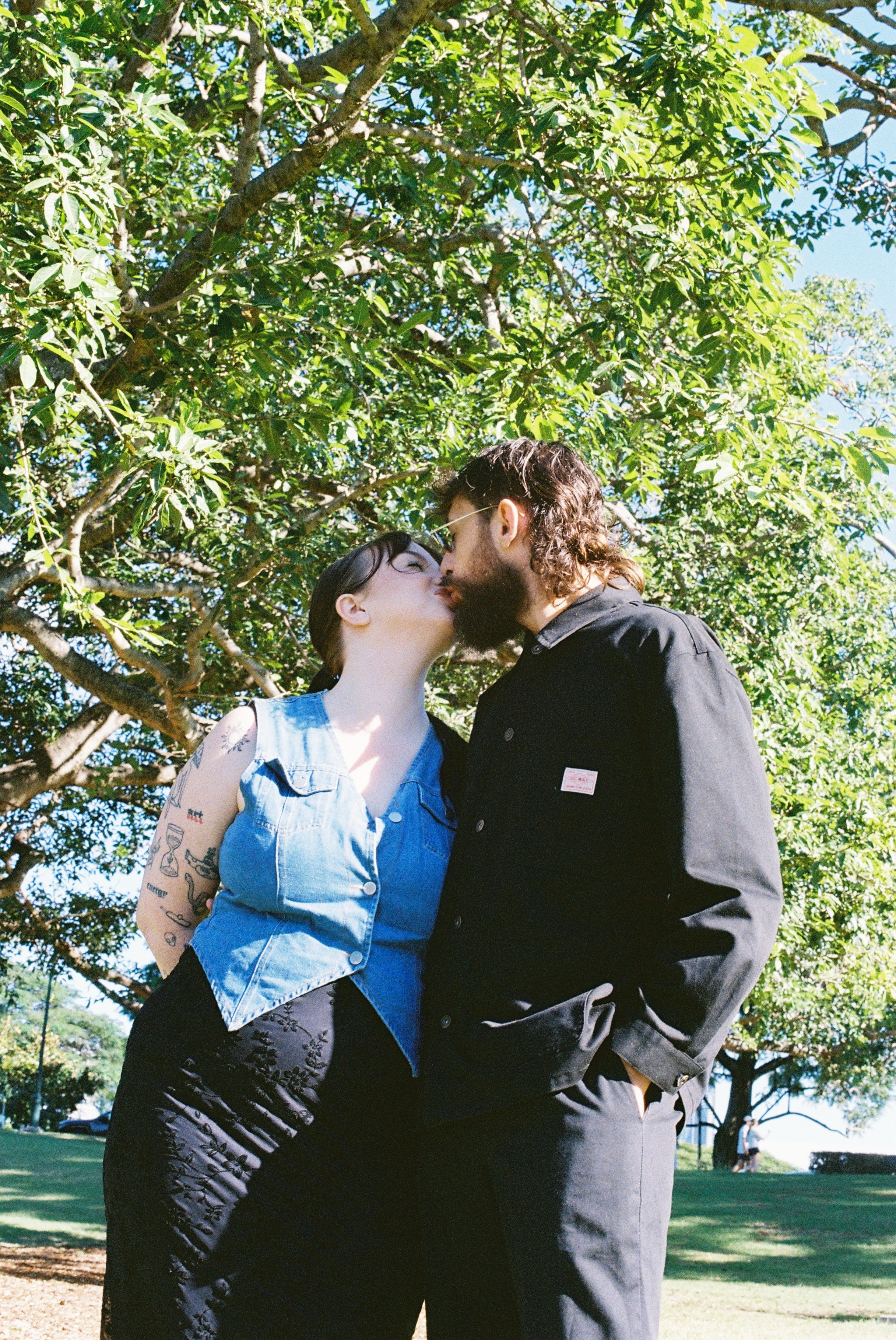 Noel & Rebekah. Film photographer