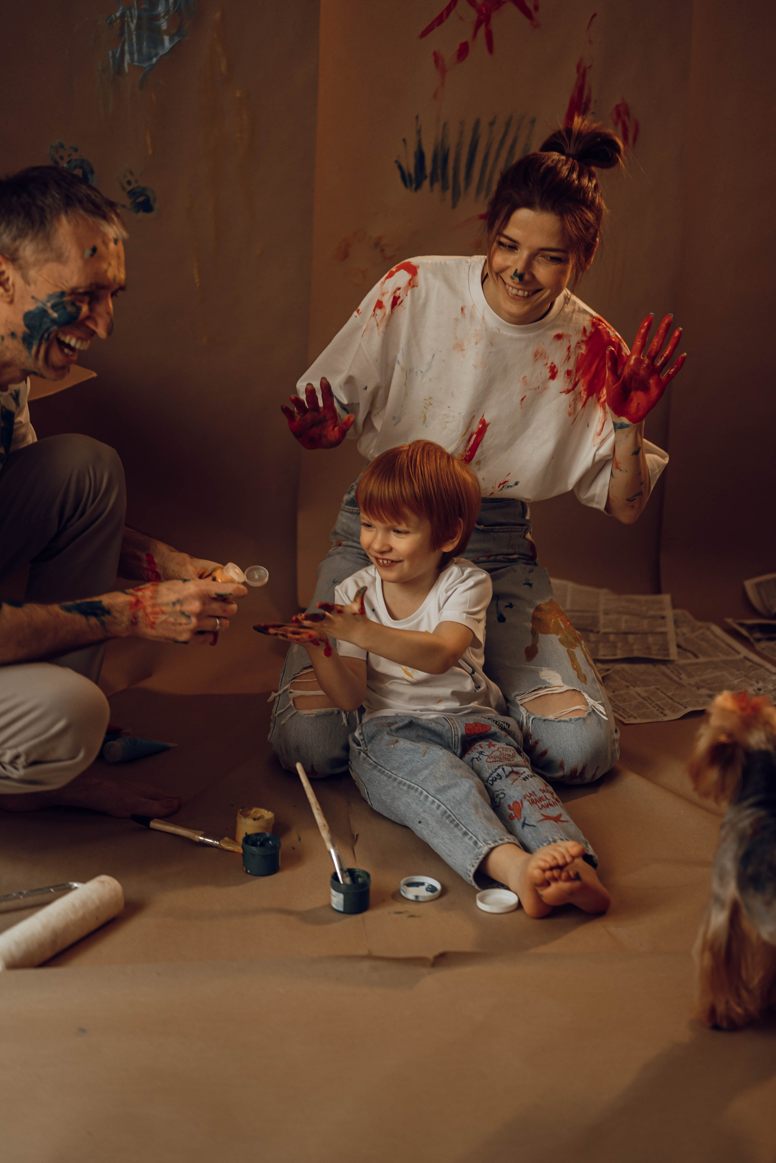 Полина, Вова и Назар. Фотограф Ирина Новикова