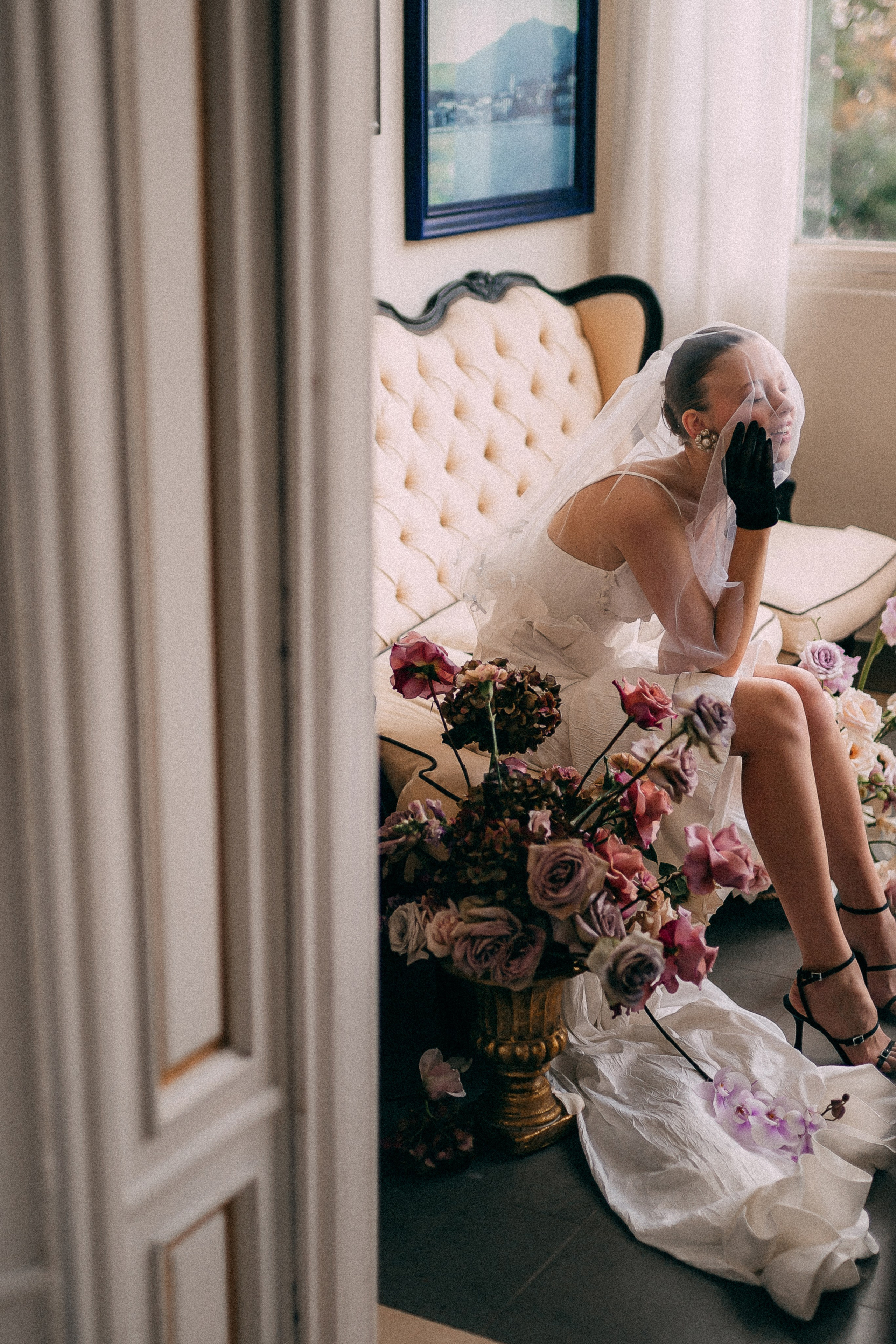 Intimate wedding in Italy / Lake Como. Wedding photographer Como Lake, Italy