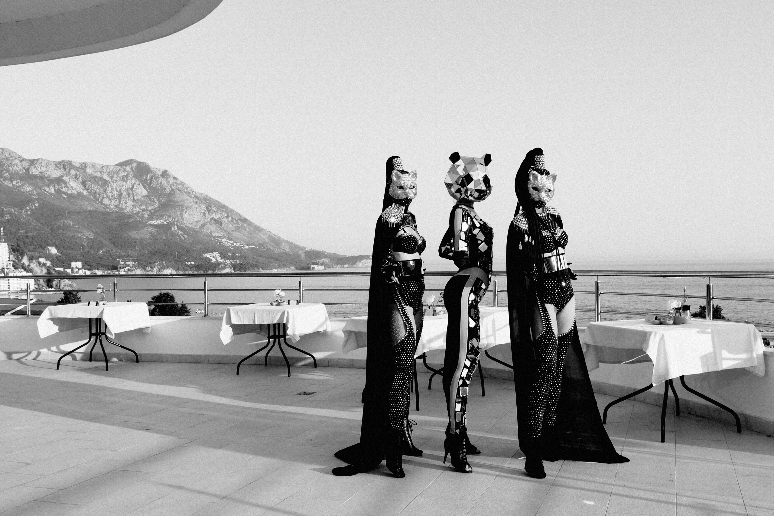 Photo report from the Zebra Restaurant’s birthday celebration. Becici, Montenegro. Photographer, photo artist Alena Novgorodtseva