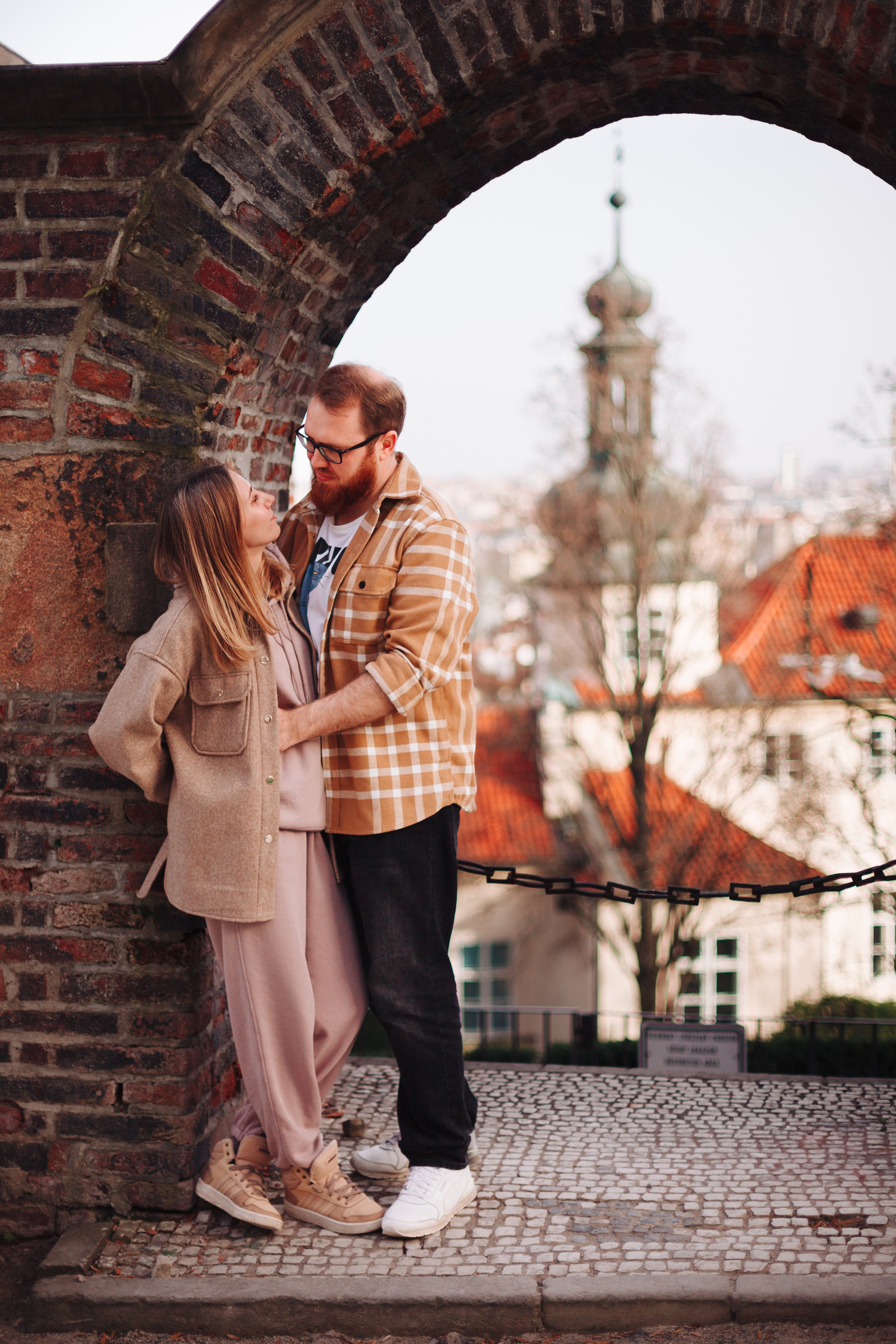 Irina & Boris. Photographer in Prague for tourists