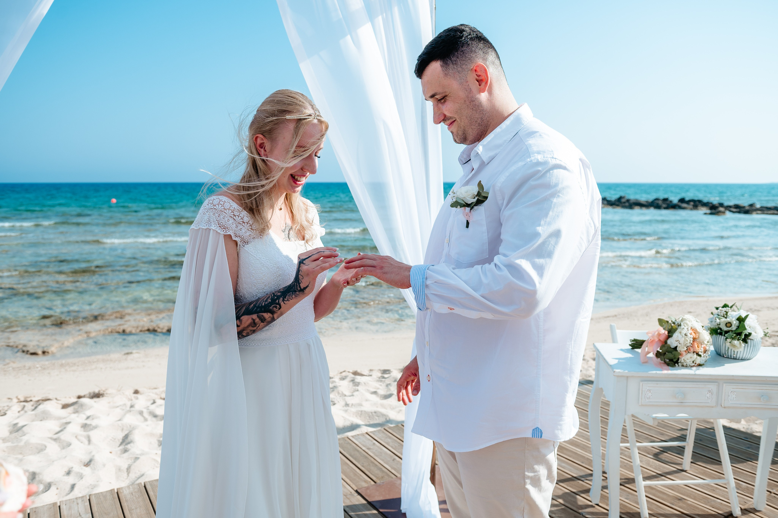 Ceremony sirens beach. AdrianOltean.wfolio.pro