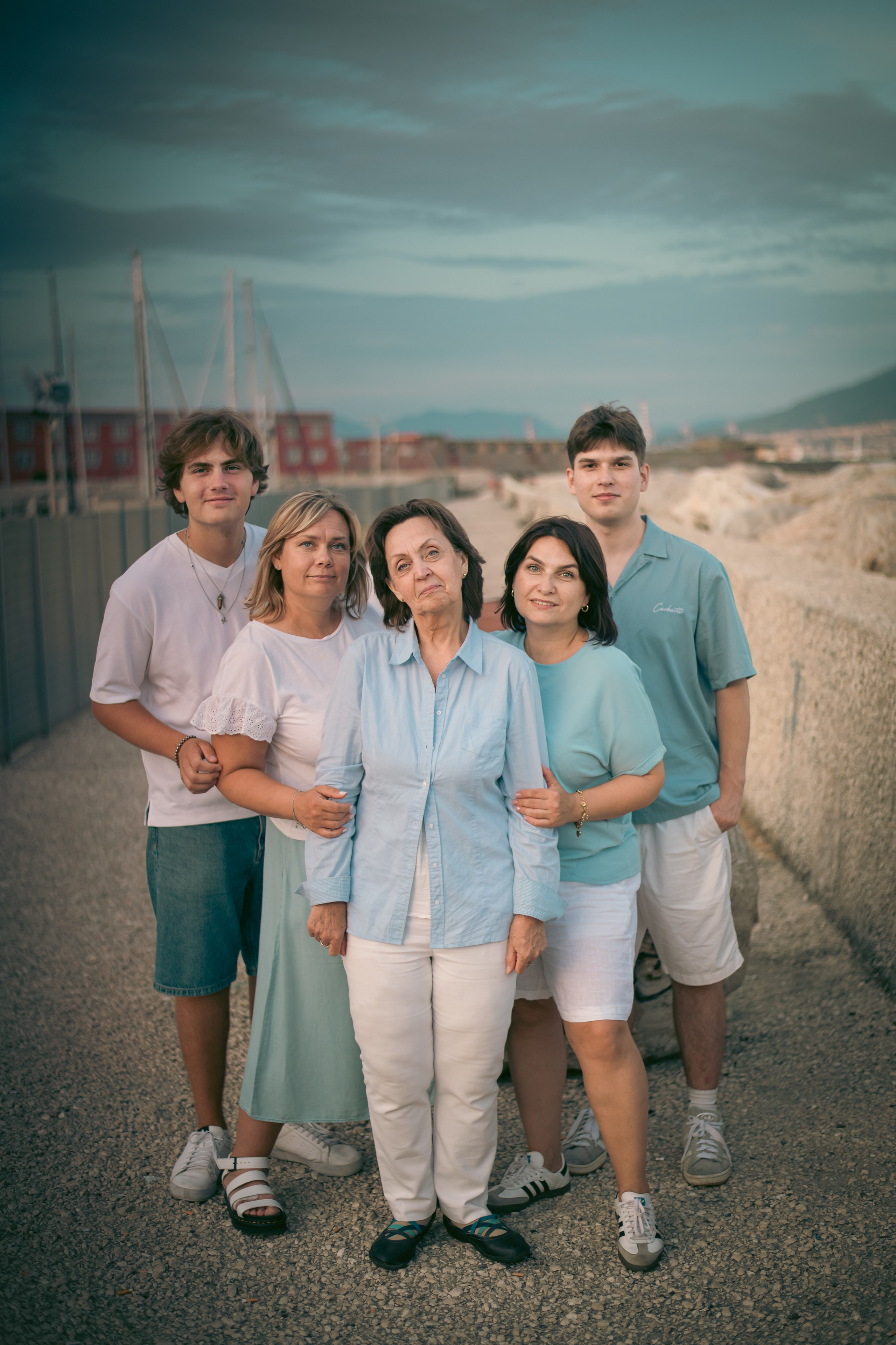 Семейная фотосессия для Катерины. Фотограф в Неаполе