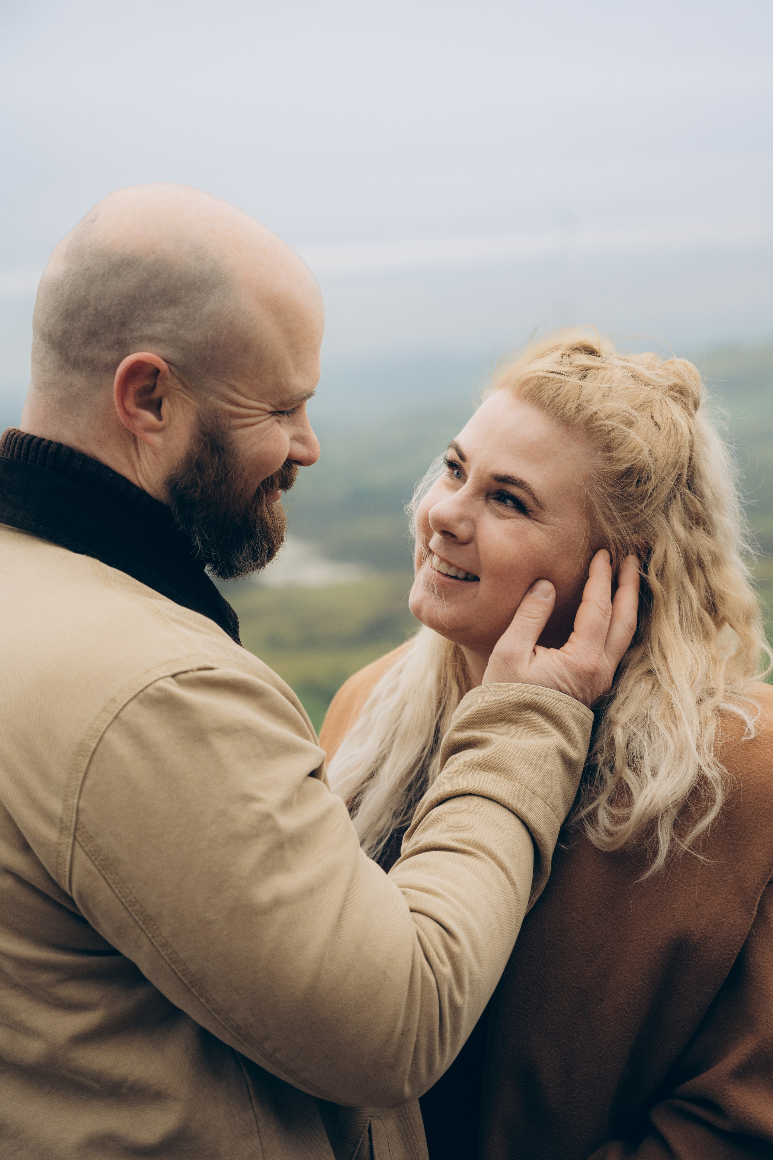 L & C in Peak District. Tania Gandrabur, photographer in West Midlands, England
