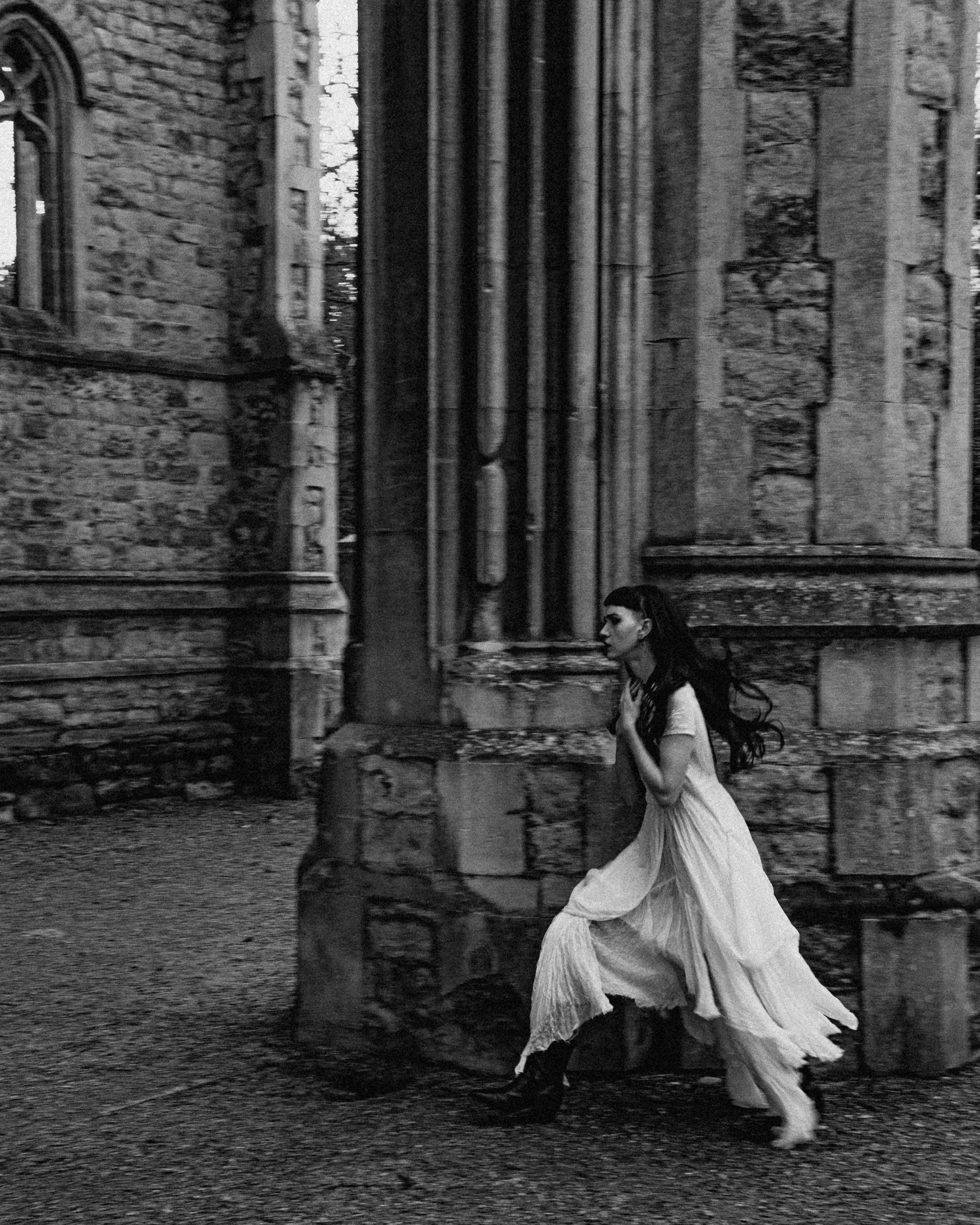 Gothic cemetery photoshoot. Moth & Moss Photography