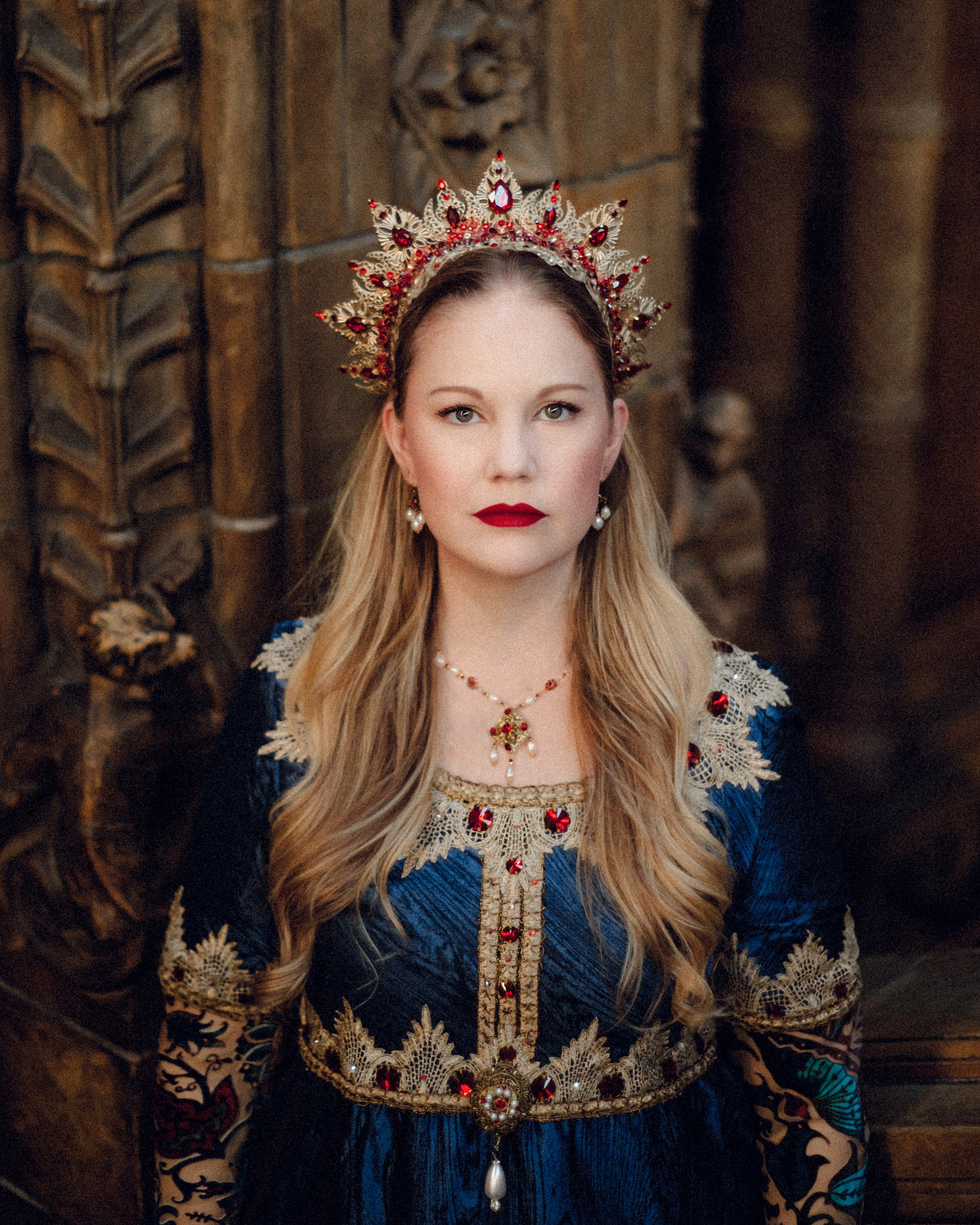 Medieval Queen photoshoot. Moth & Moss Photography