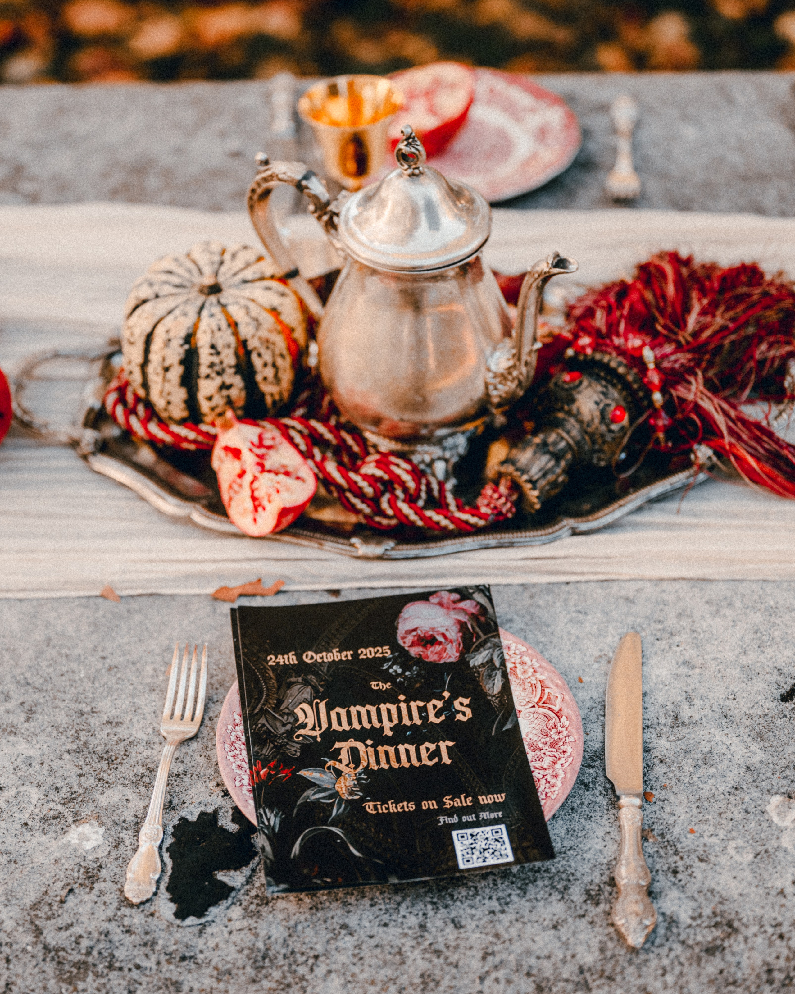 Vampire’s Dinner — Event Promo. Moth & Moss Photography