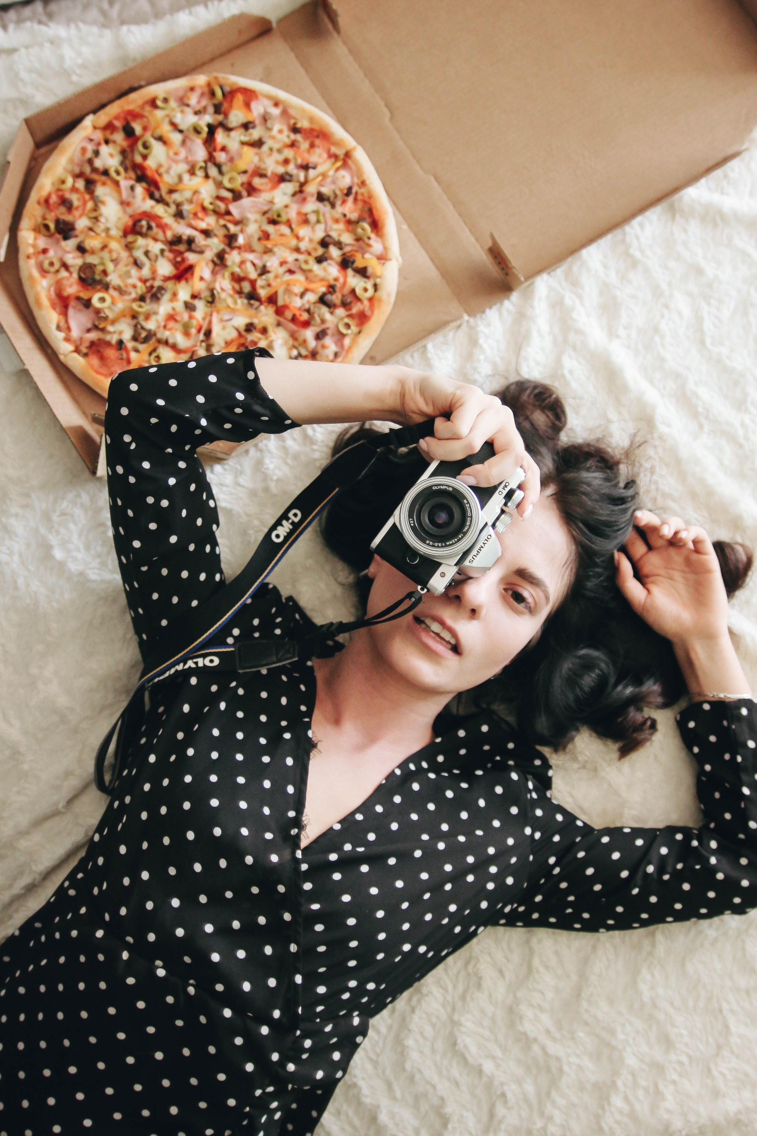 Pizza&Friends | Photoshoot for Domino’s pizza. Photographer in Los Angeles. Julia Ishmuratova
