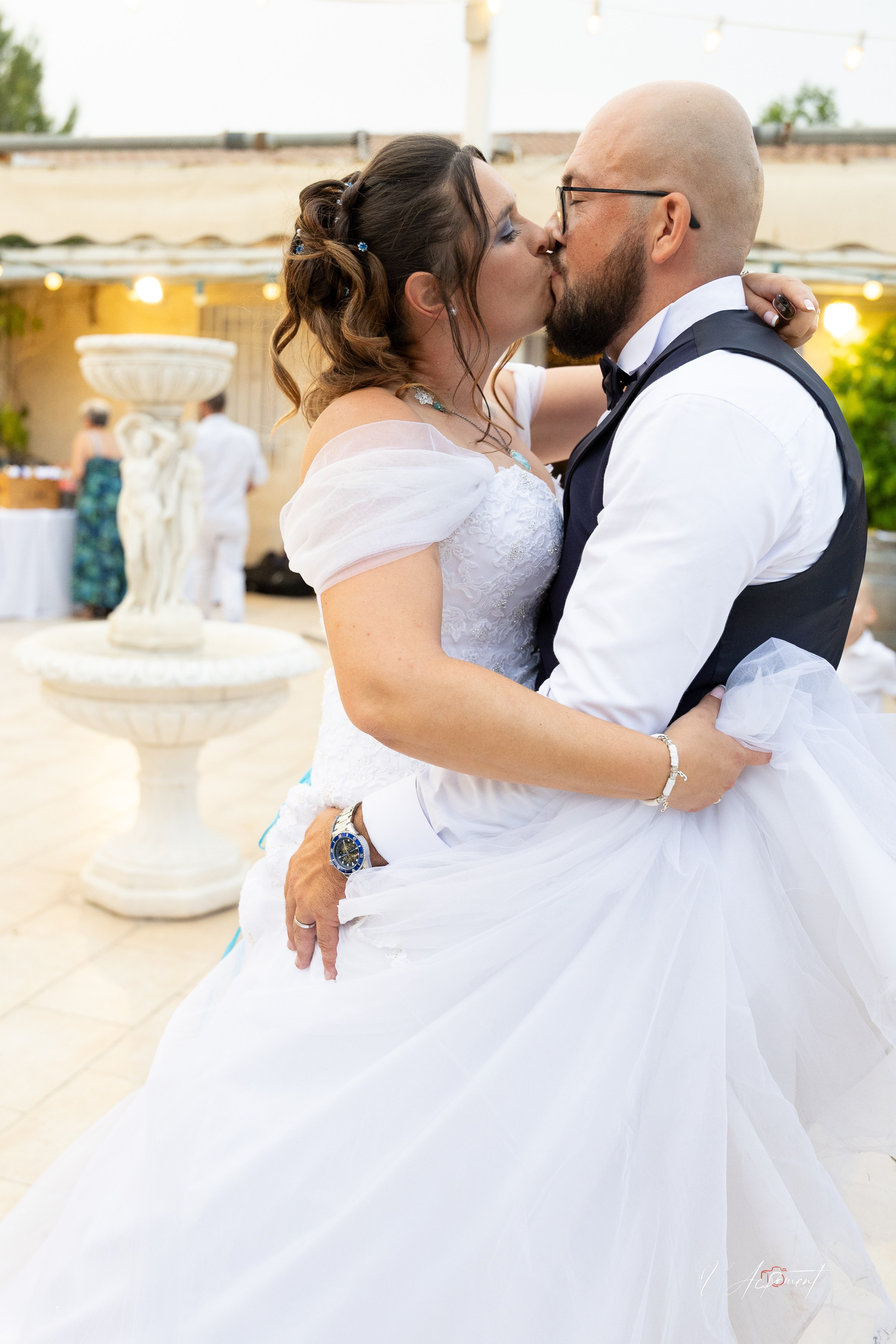 Emmanuelle & Davy. Wedding-Family photographer, South of France–Paris, Valentina Acrement