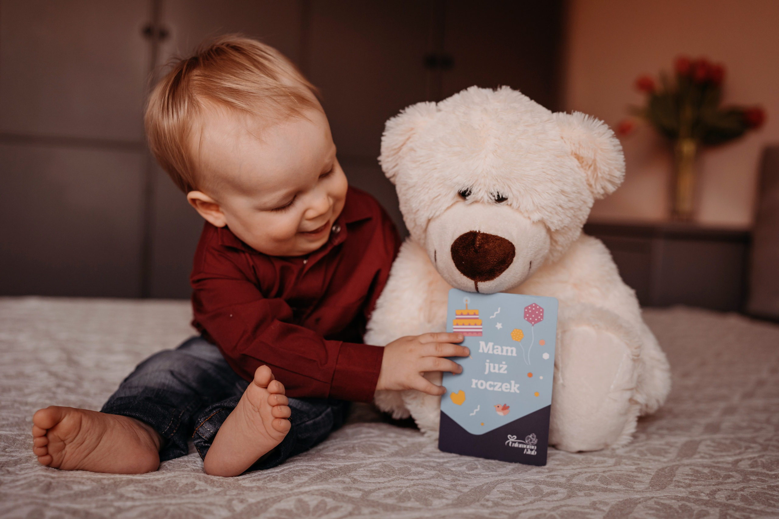 12 месяцев. Фотограф новорожденных и детей первого года Евгения Михалькевич