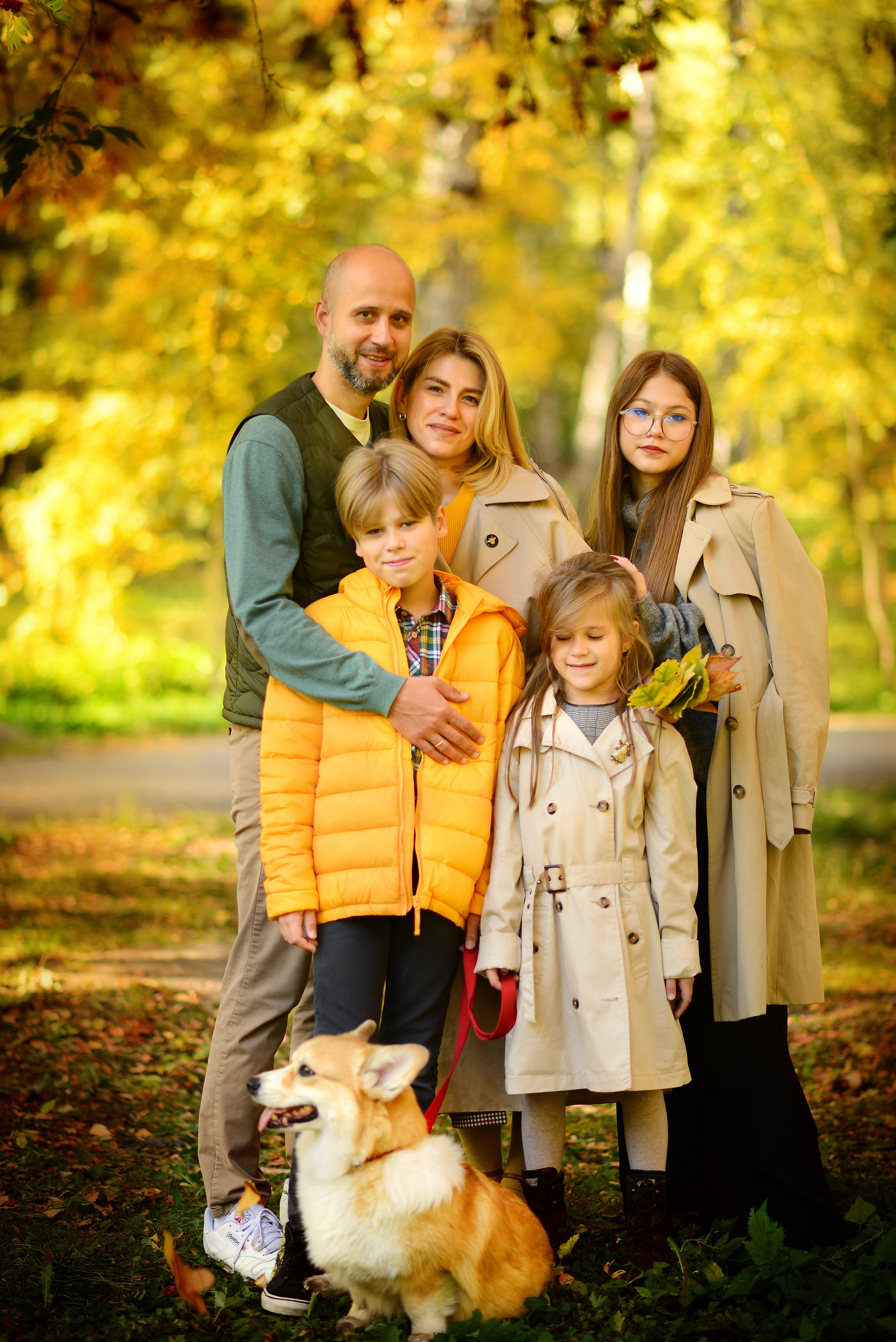 OLGA&VADIM FAMILY SHOOTING IN THE PARK