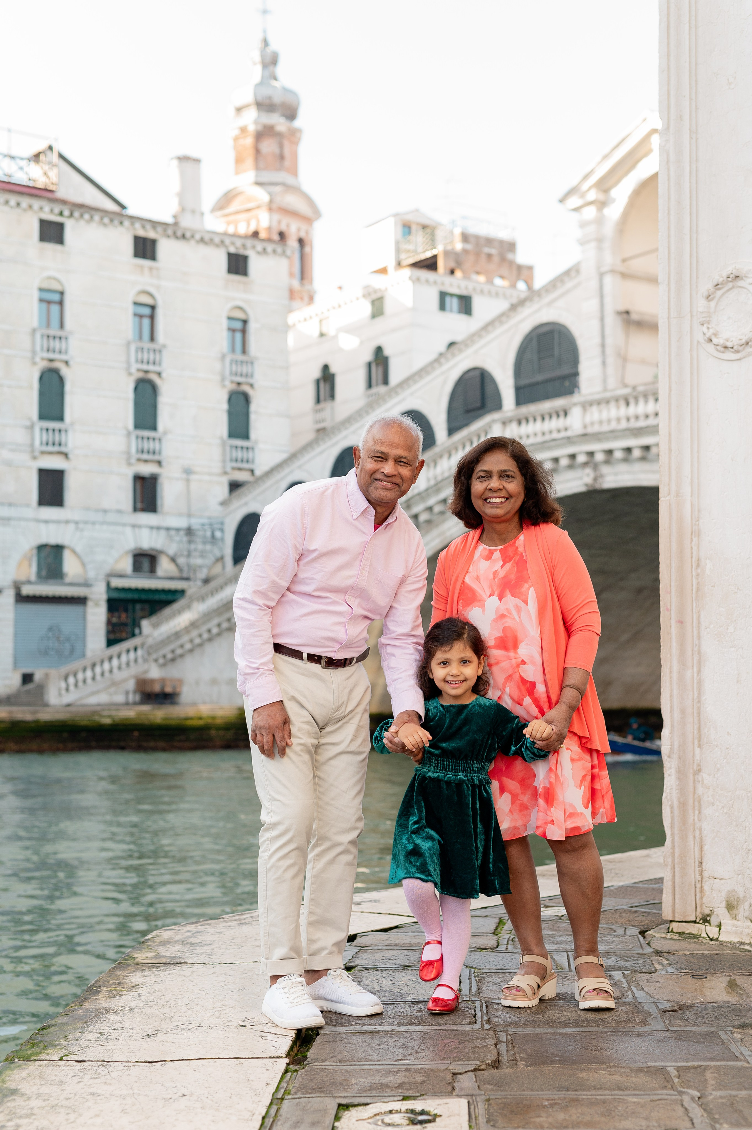 Family photoshoot in Venice. Фотограф в Венеции Anna Terzi