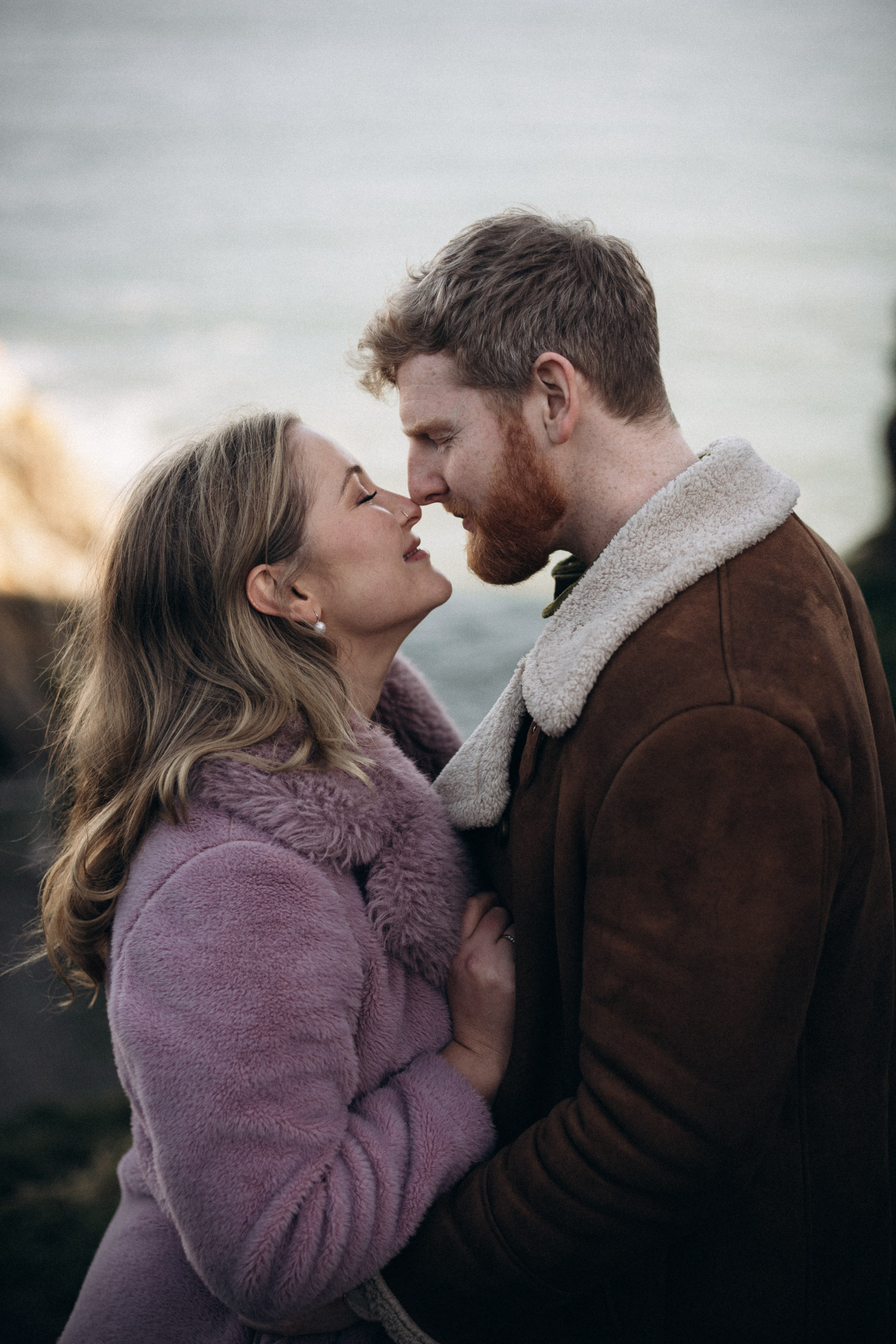 Howth cliff photoshoot. Wedding & Family photographer in County Donegal and Dublin, Ireland