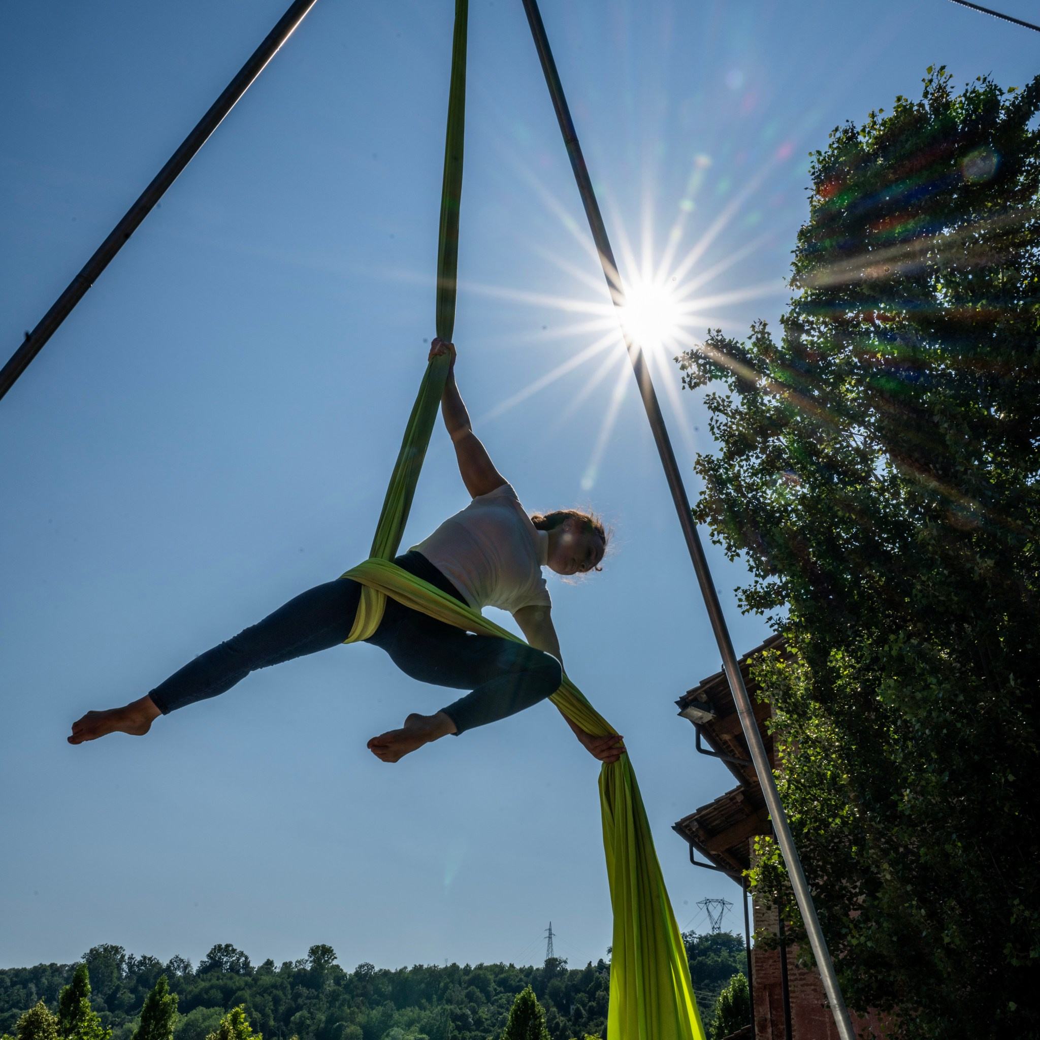 Danza Aerea Tessuti. “Gianmaria Coscia fotografo per passione”
