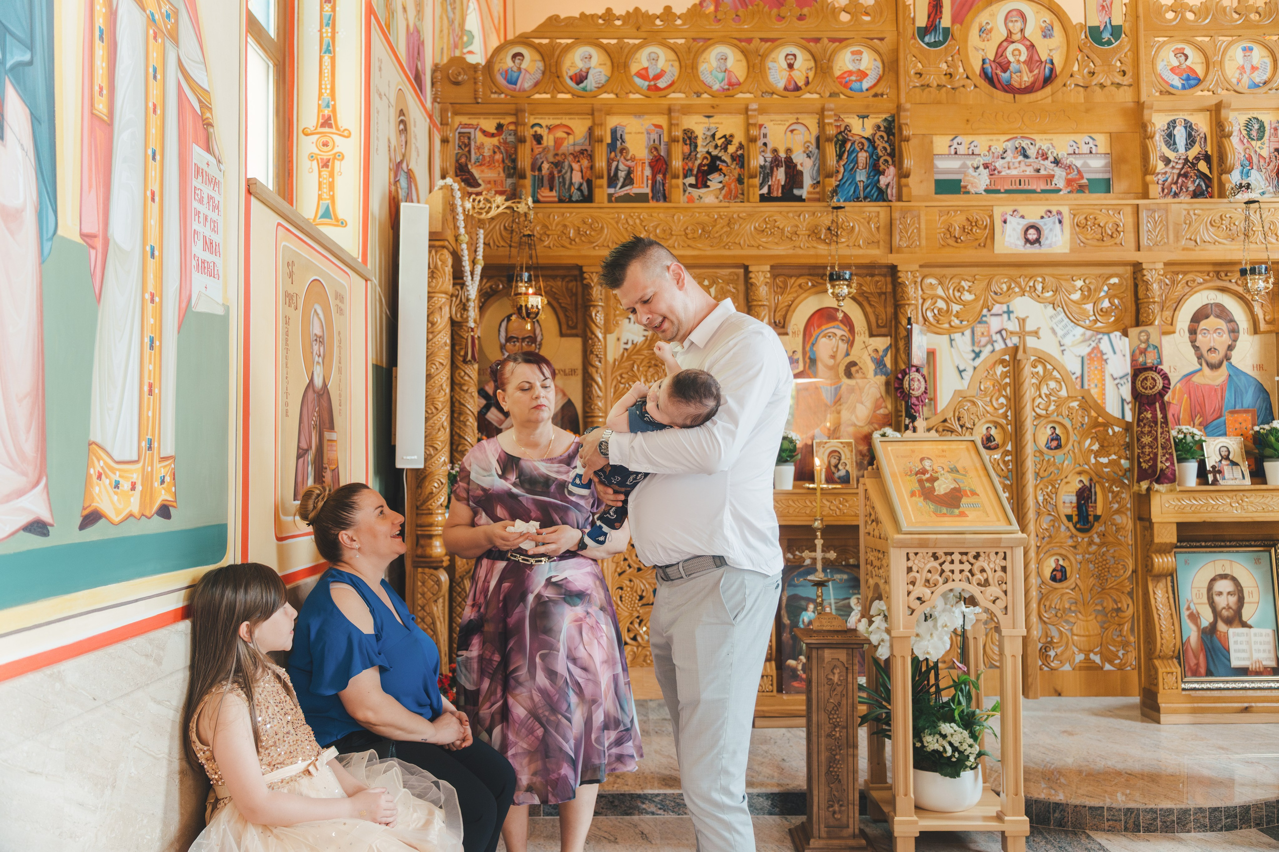 Théo Andrei`s Christening