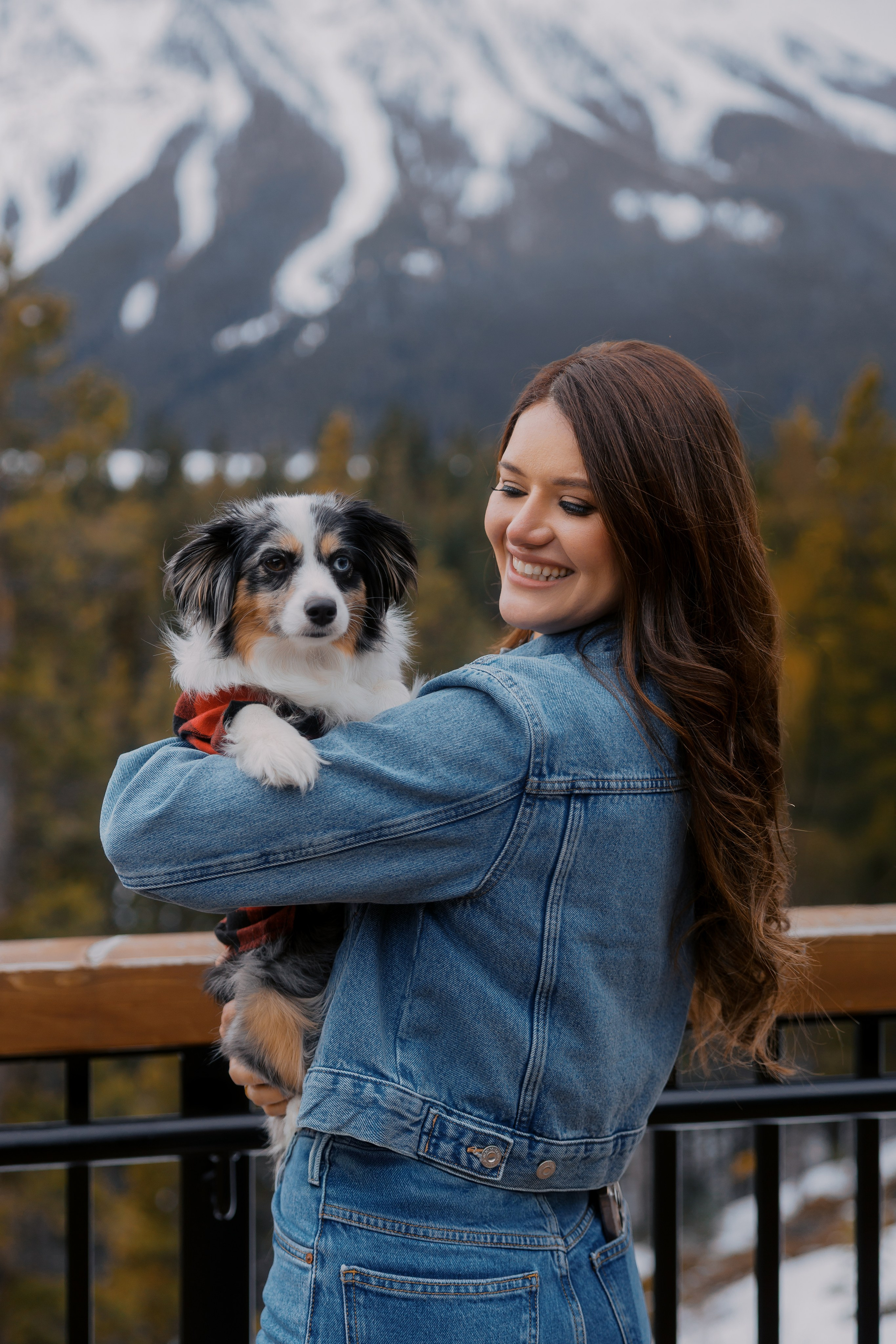 Ski engagement session. Home