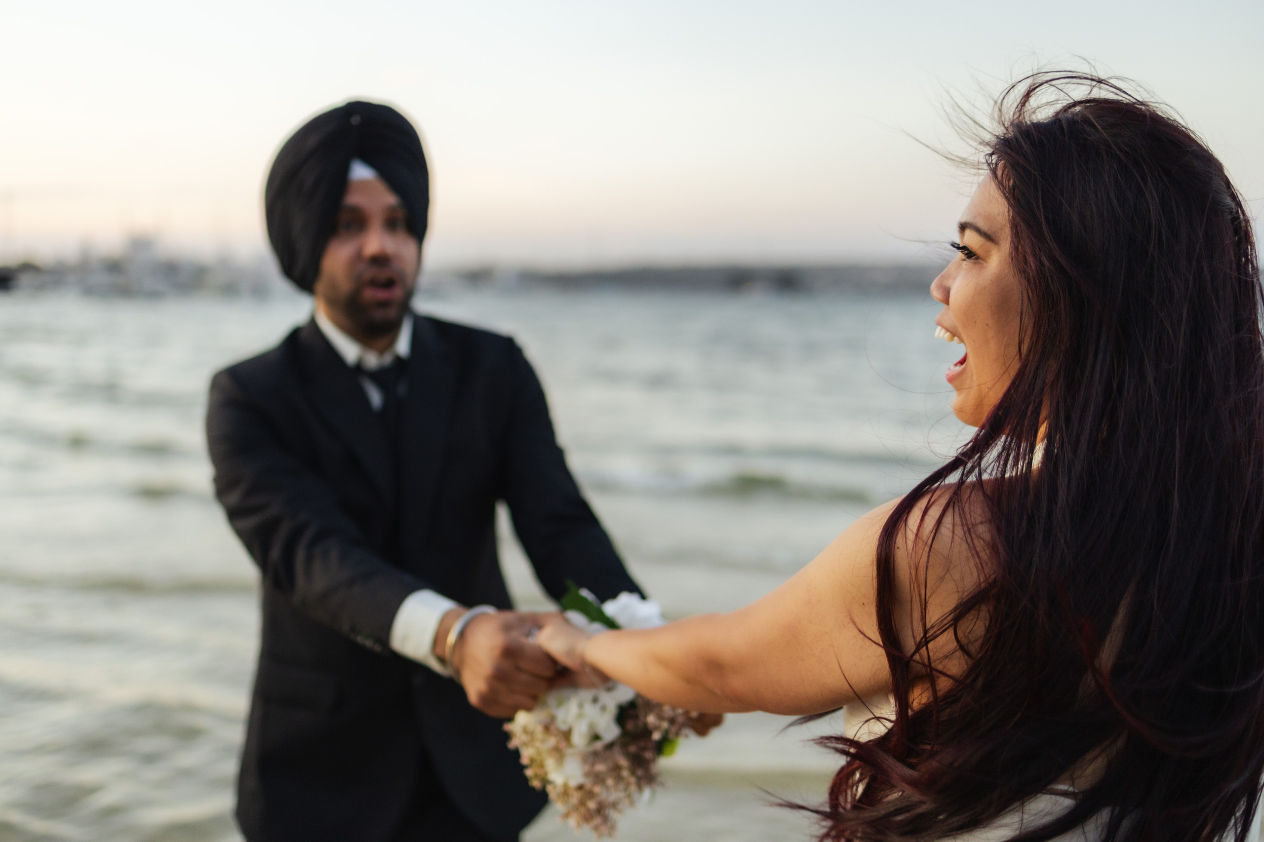 Sunshine and Harminder’s wedding photo session. True Story Photography