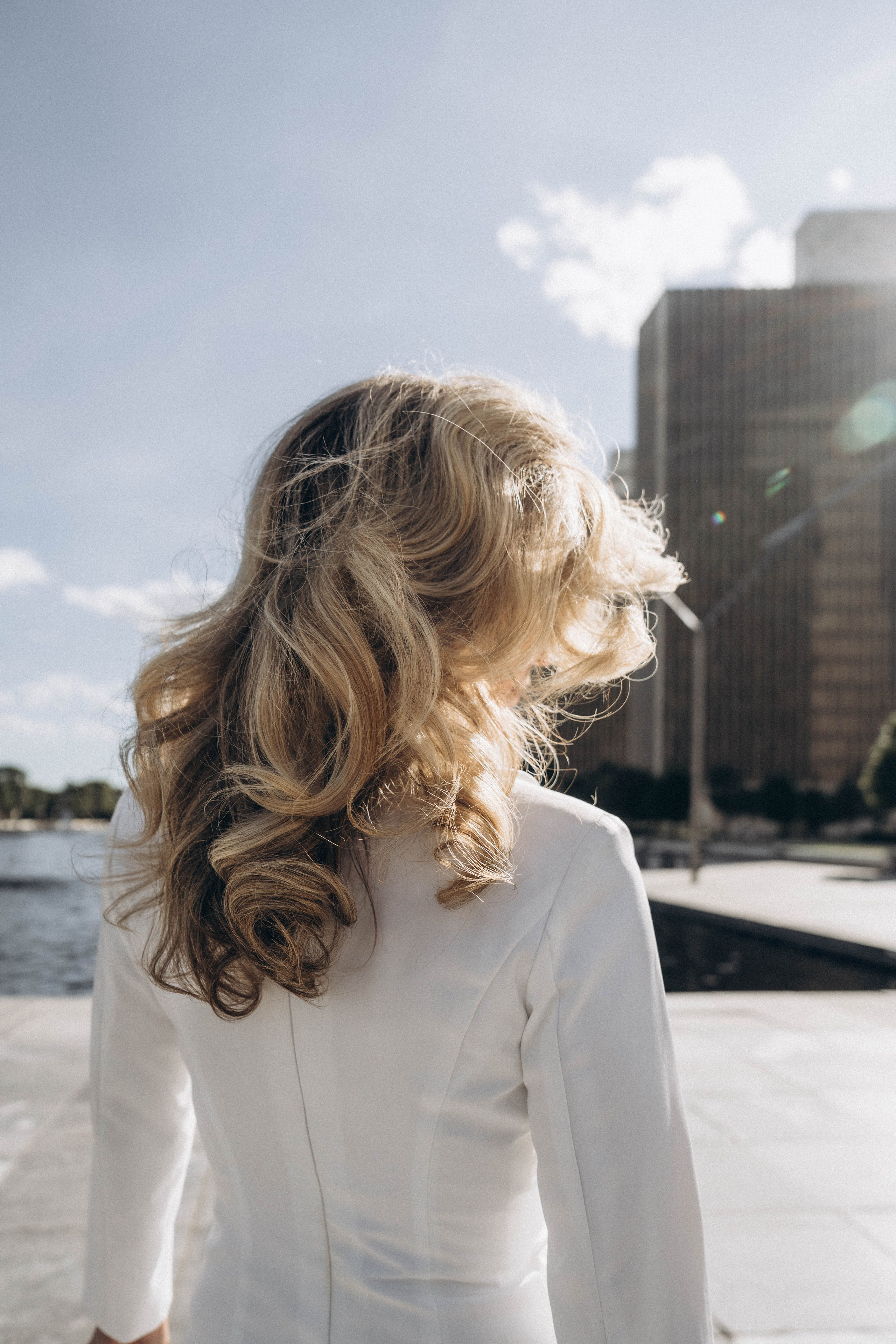 Bridal portrait near Schenectady’s historic Stockade District.