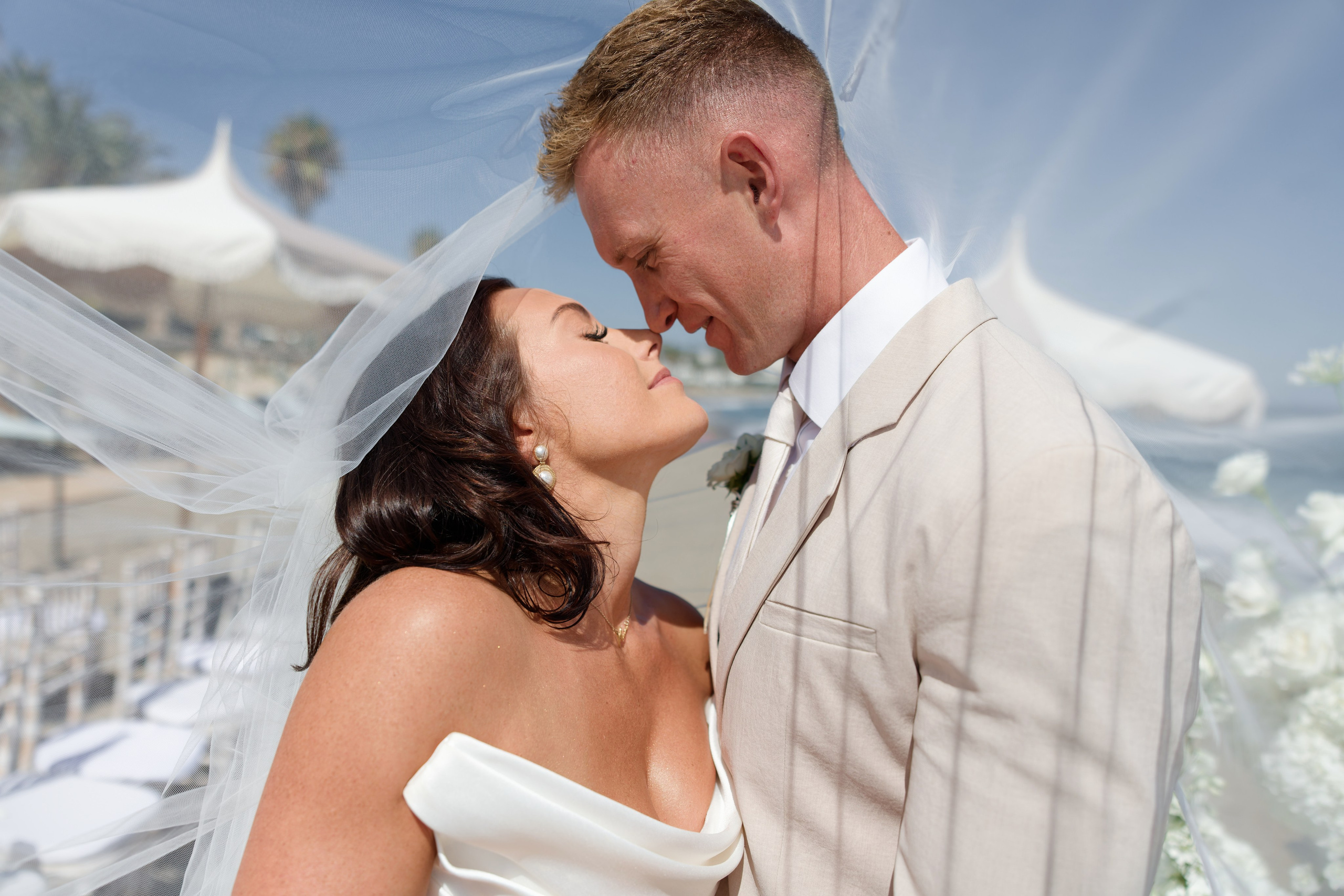 Beach Wedding in Marbella PREVIEW. Destination Wedding Photographer — Nikita Burtsev