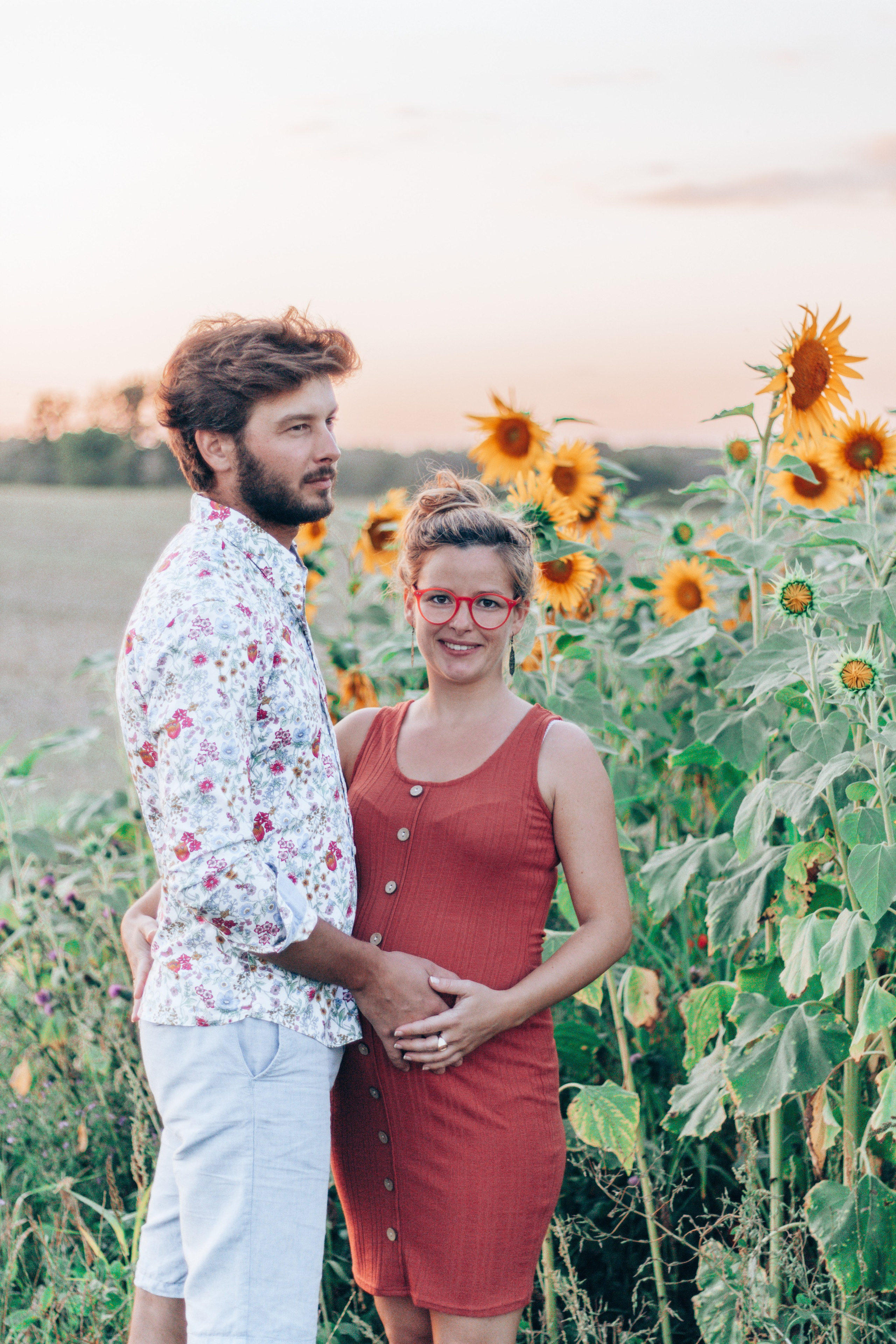 Annabelle et Vincent. Photo studio “Partage ton bonheur” — Family photographer near Châtellerault, Poitiers, and Tours