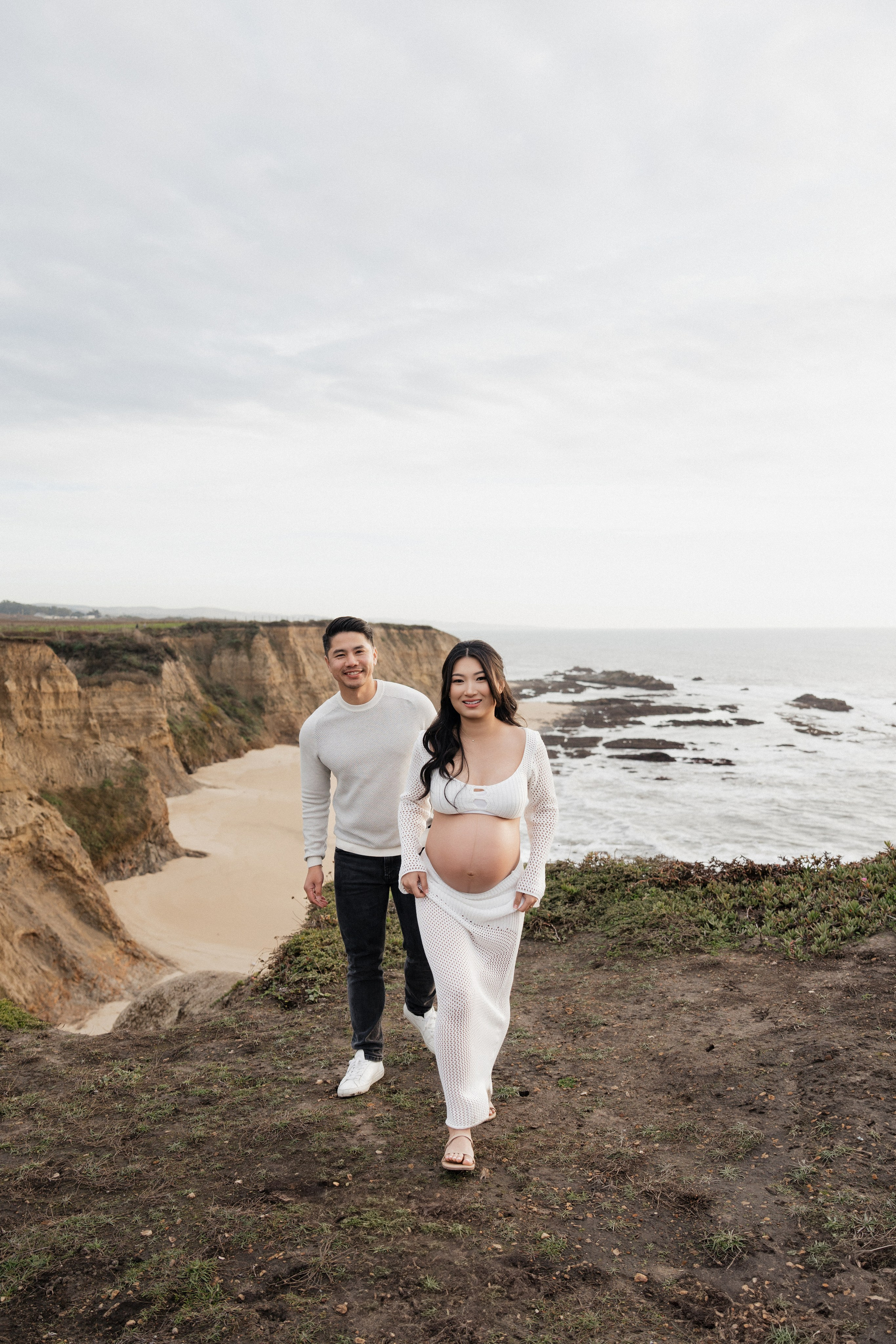 Maternity Session at Half Moon Bay. Soulo Photography | San Francisco Bay Area Based Photographer