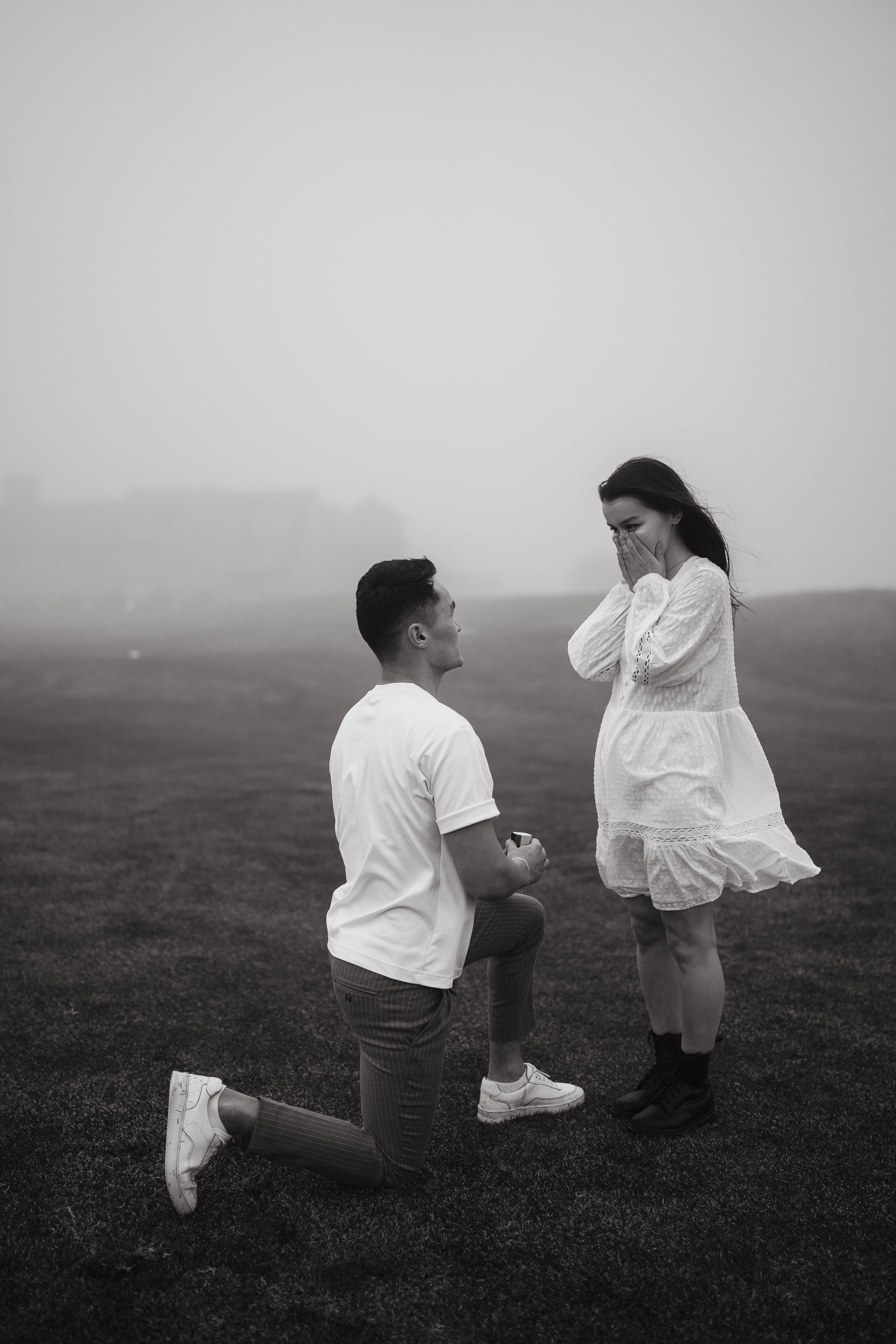 Surprise Proposal Session at Half Moon Bay. Soulo Photography | San Francisco Bay Area Based Photographer