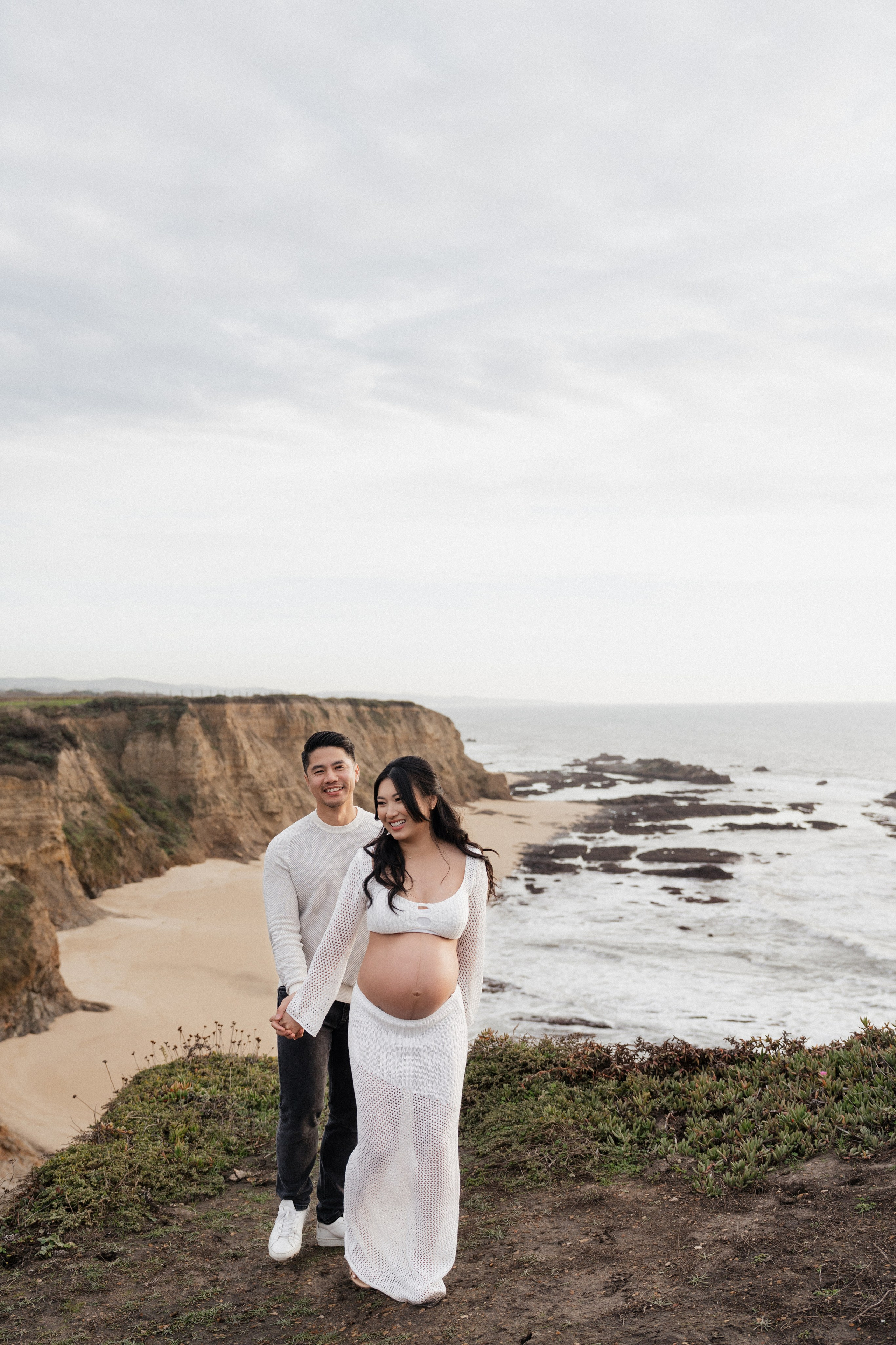 Maternity Session at Half Moon Bay. Soulo Photography | San Francisco Bay Area Based Photographer