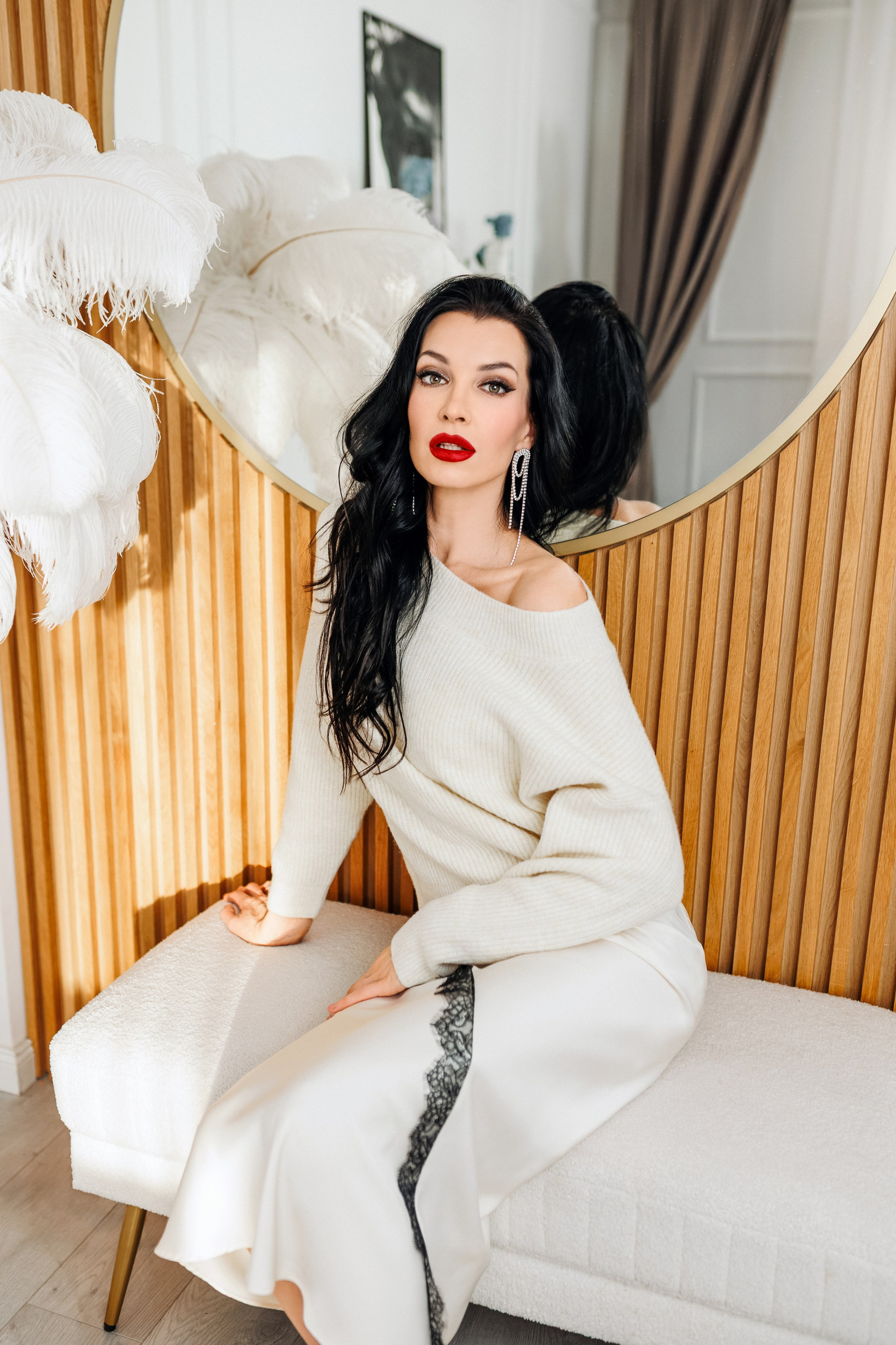 Professional studio portrait in Belgrade with soft lighting, Artistic studio portrait session in Belgrade, Serbia, Studio portrait with professional lighting setup, Elegant portrait taken in a photography studio in Belgrade