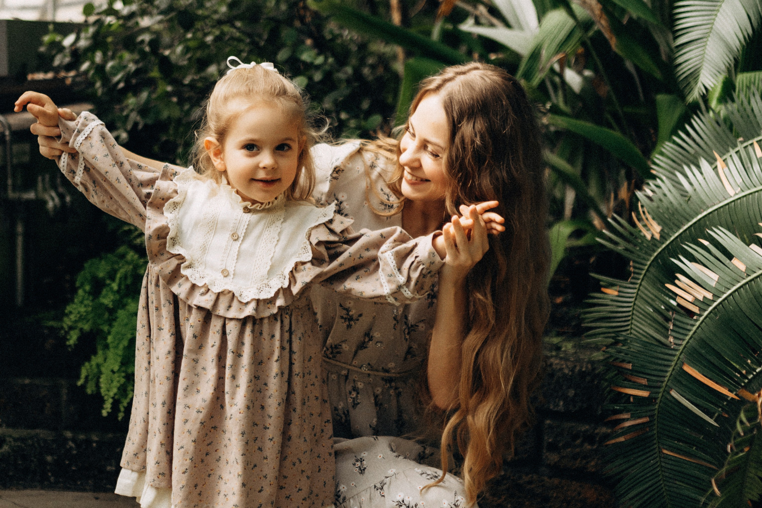 The story in the greenhouse. Семейный фотограф Лейпциг, Германия