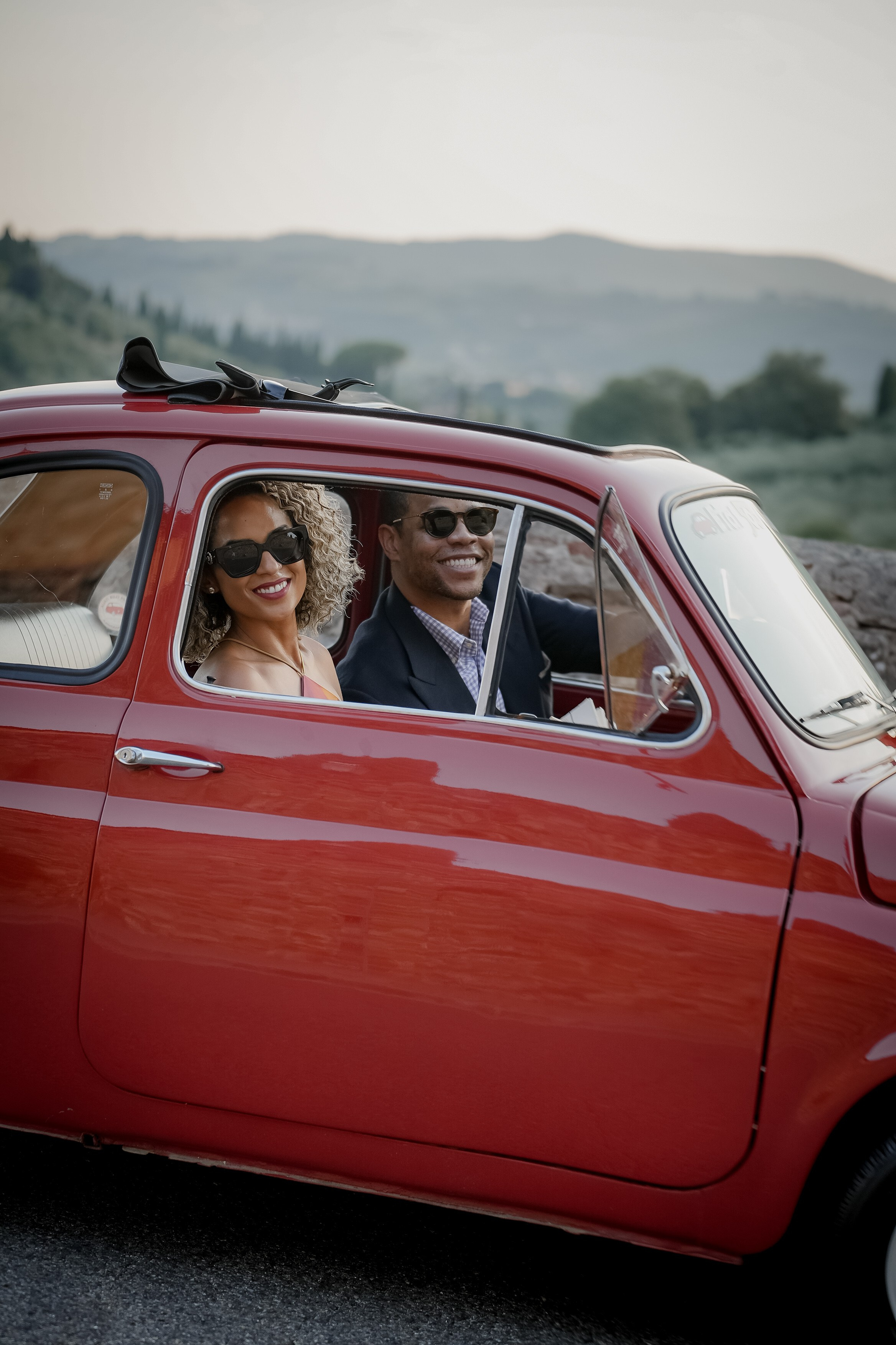 FIAT 500. Wedding Photographer in Italy