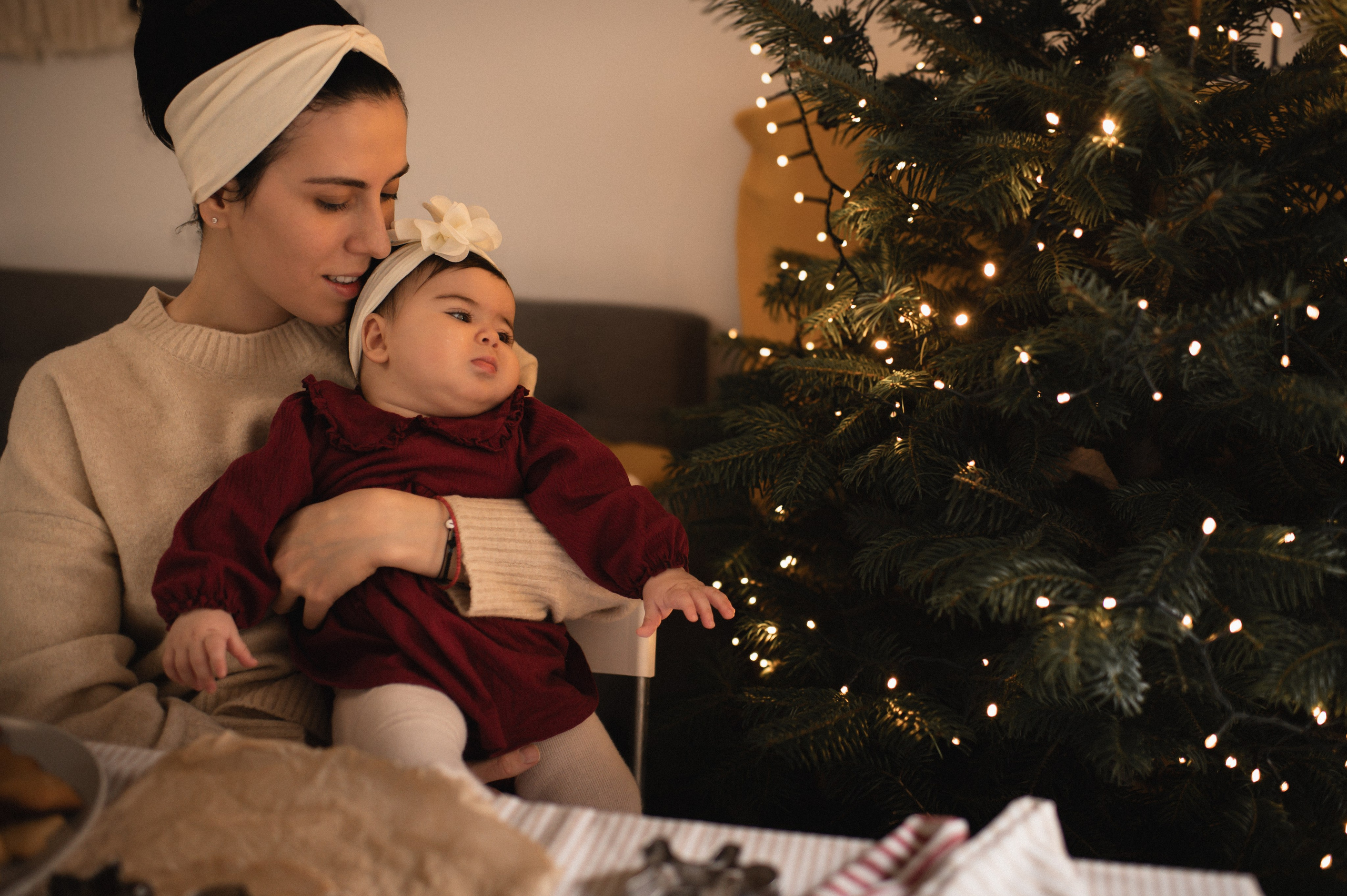 First Christmas. Семейная, детская, портретная и предметная фотосъемка в Салониках