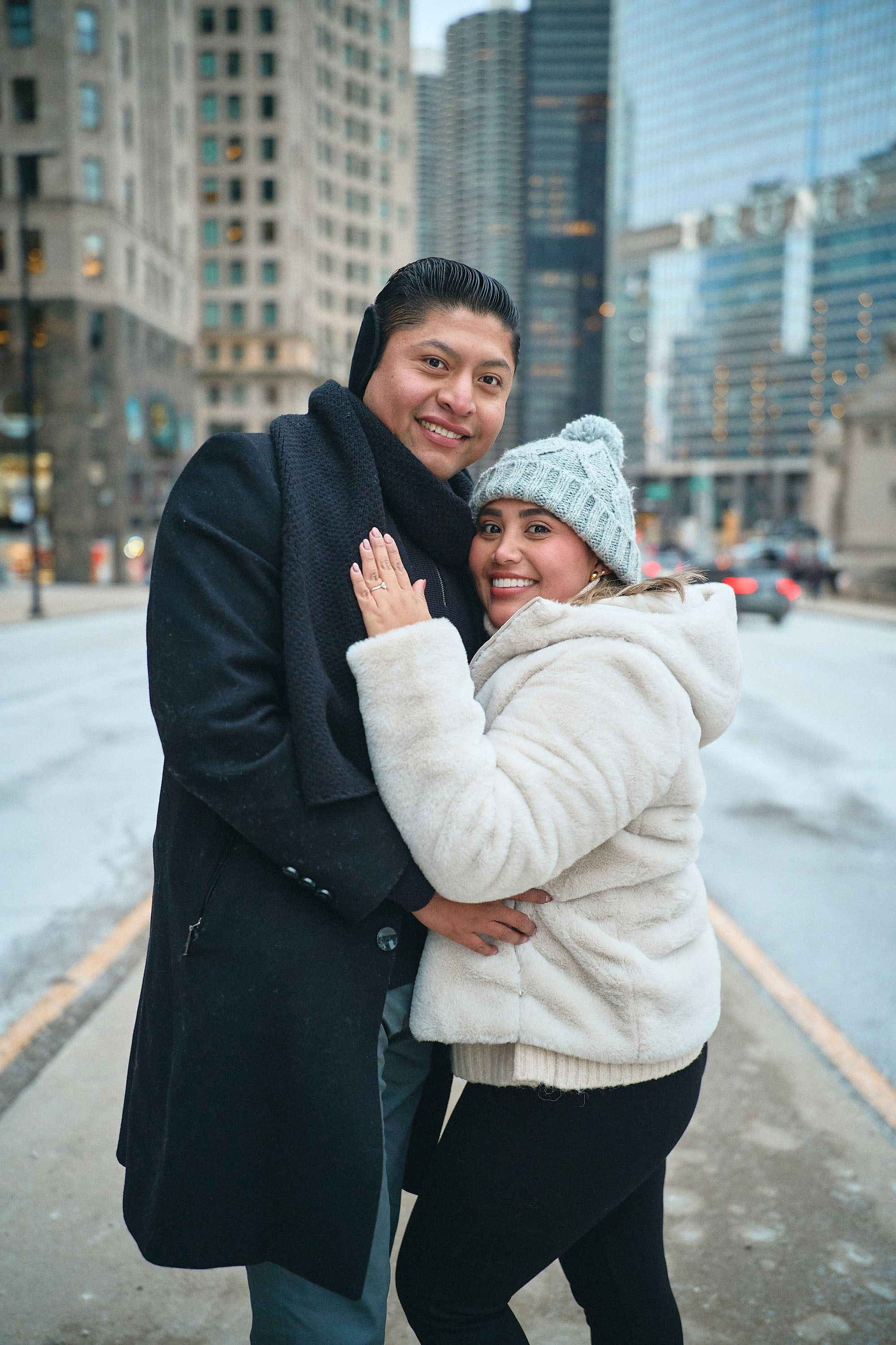 Pedida de mano en Chicago