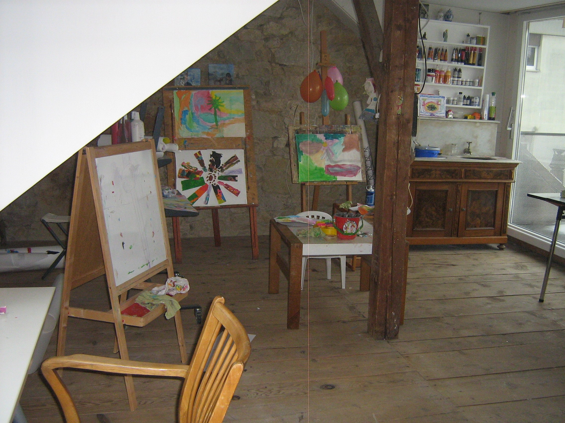 Atelier / École. Alexandra Schönenberger