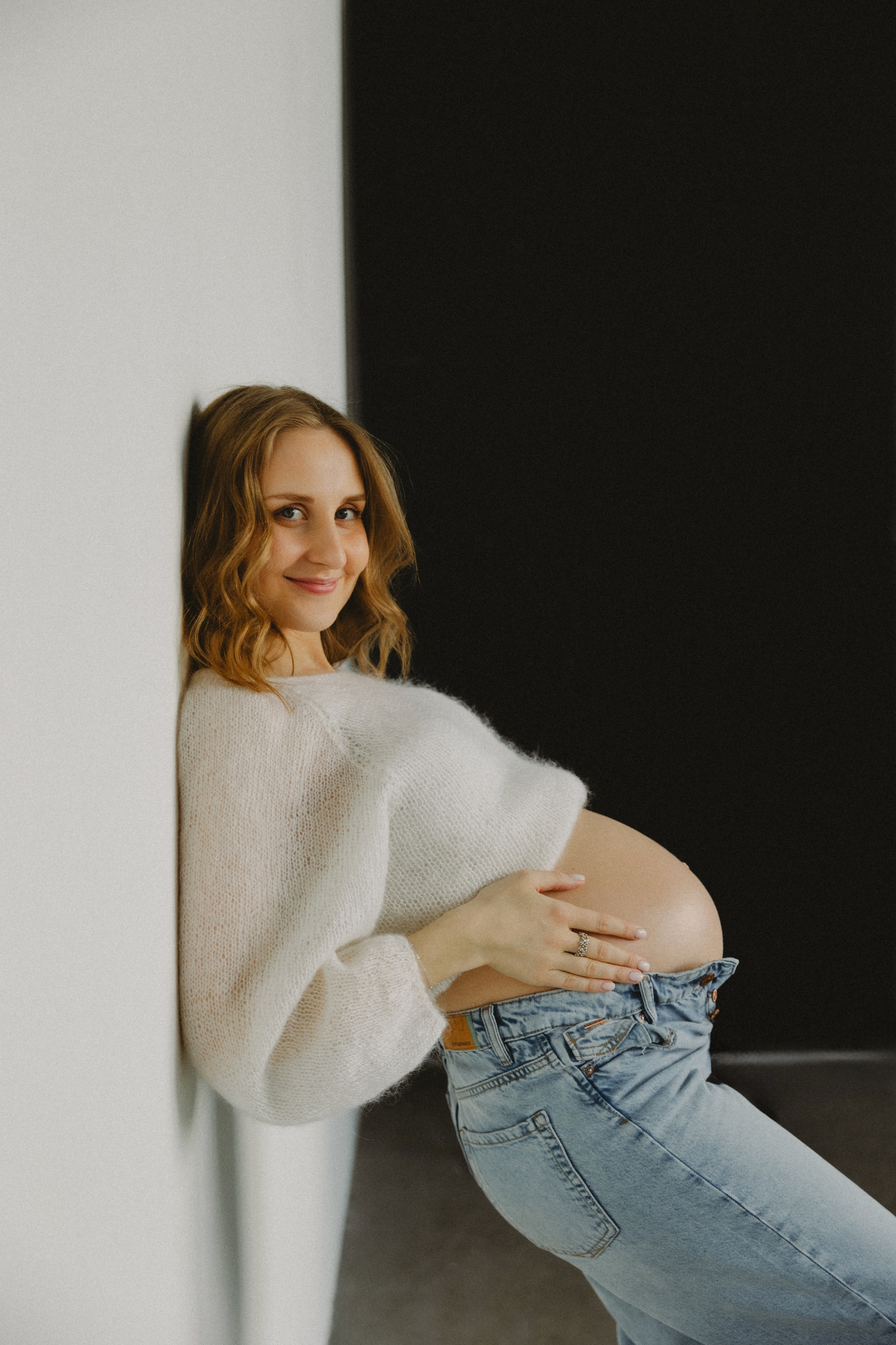 Laukimo fotosesija studijoje | su Marta ir Šarūnu. Vestuvių ir šeimų fotografė Lena Bondarenko / belove photo