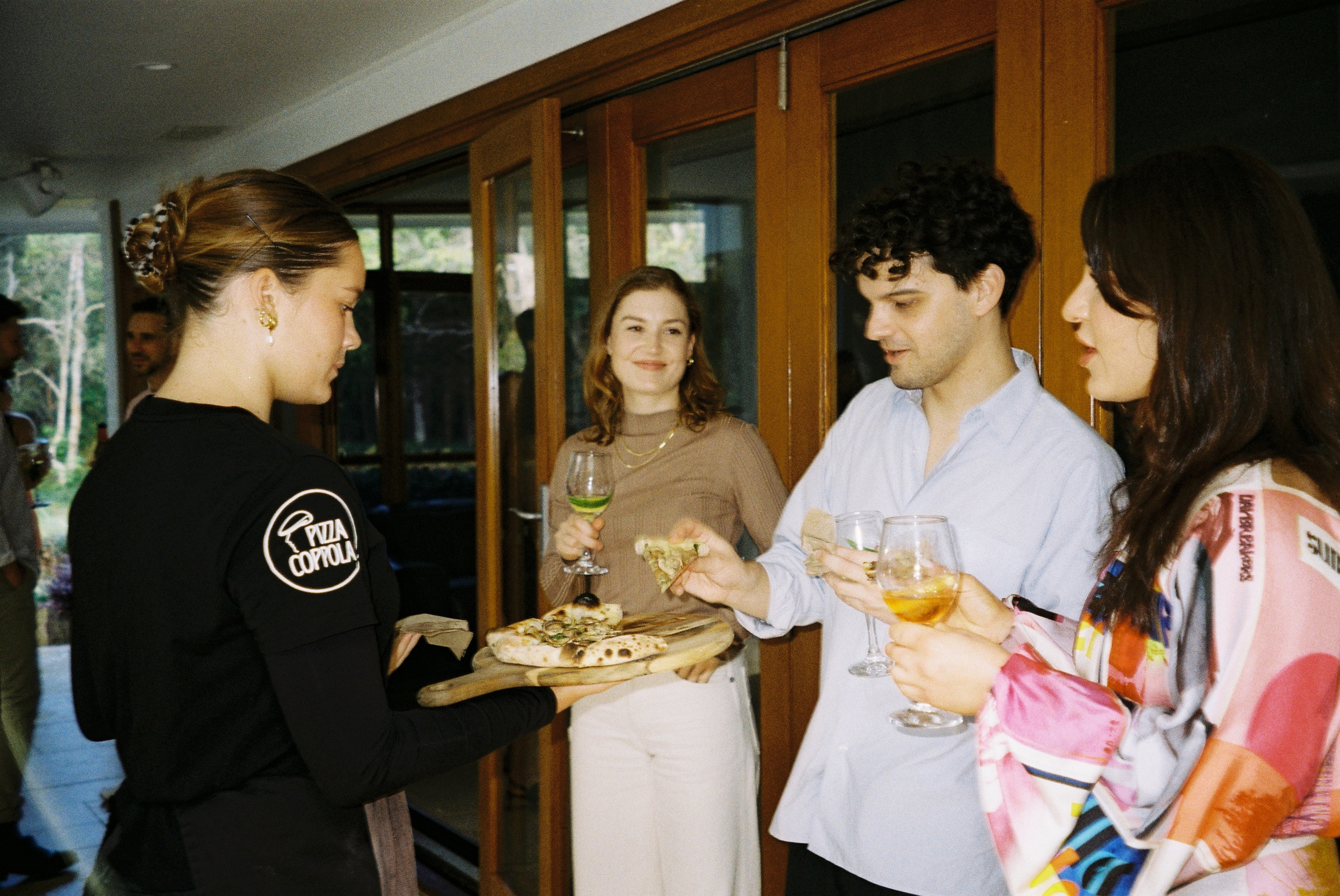 Engagement Party. Film portrait photographer