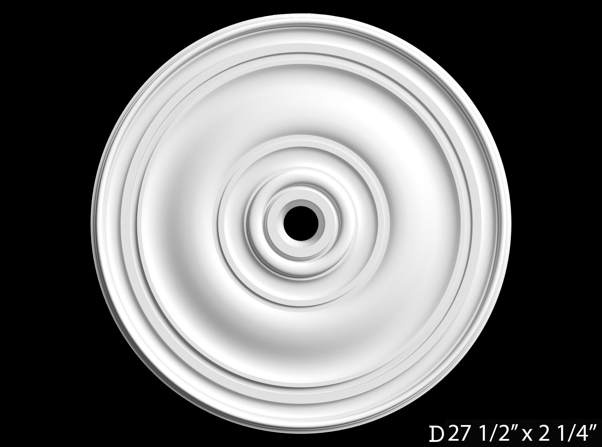 Medallions. Plaster molding