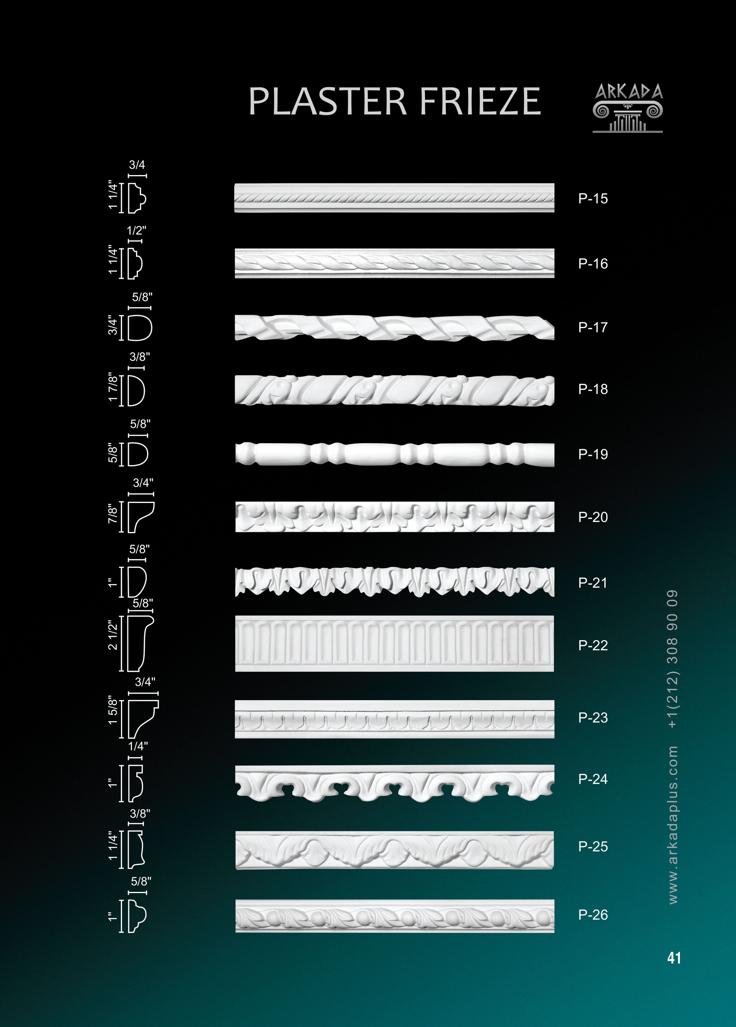 Panel Moldings. Plaster molding