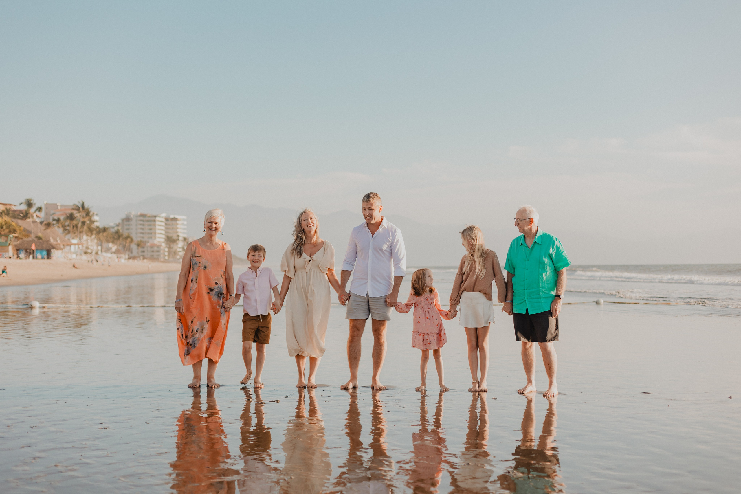 Laughter, Sand, and Sea: A Family Session in Nuevo Vallarta