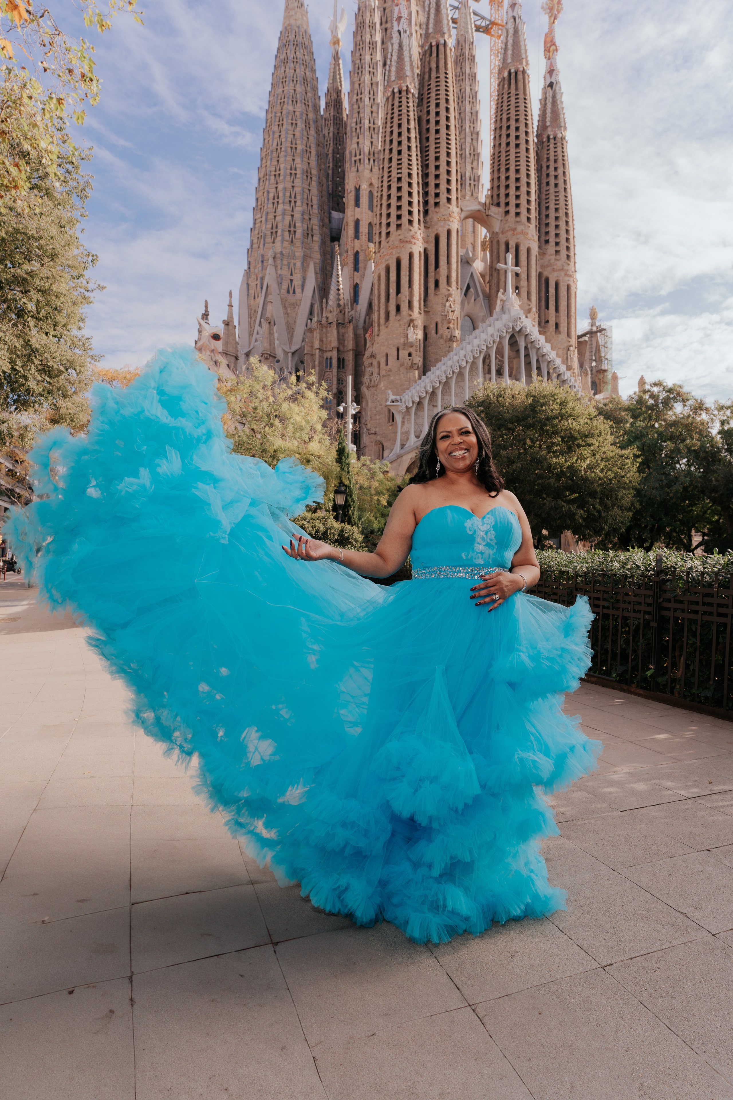 Barcelona Wow Dress Photoshoot Ideas — Photographer in Barcelona Spain