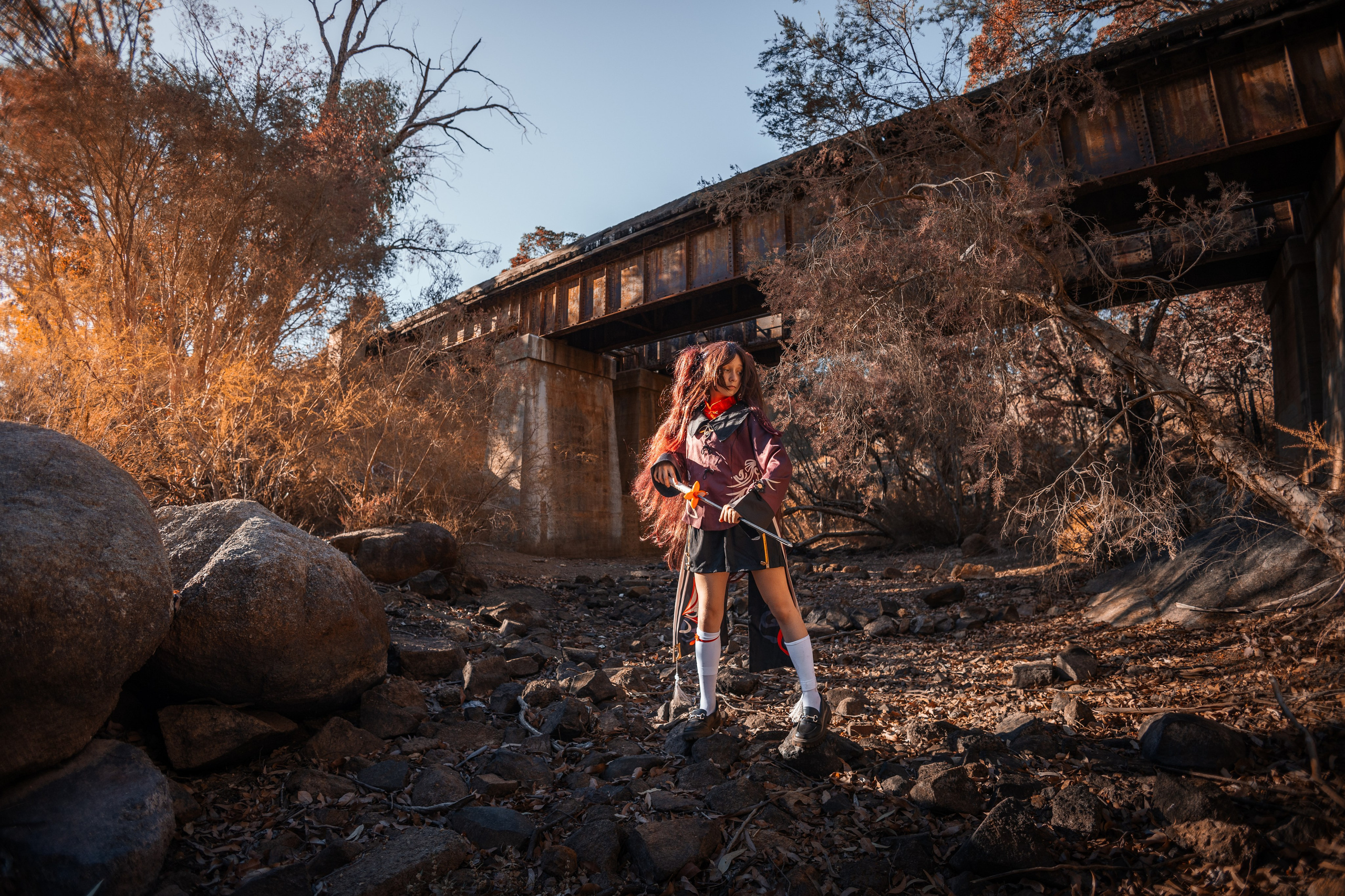 Cosplay photoshoot with Tanya