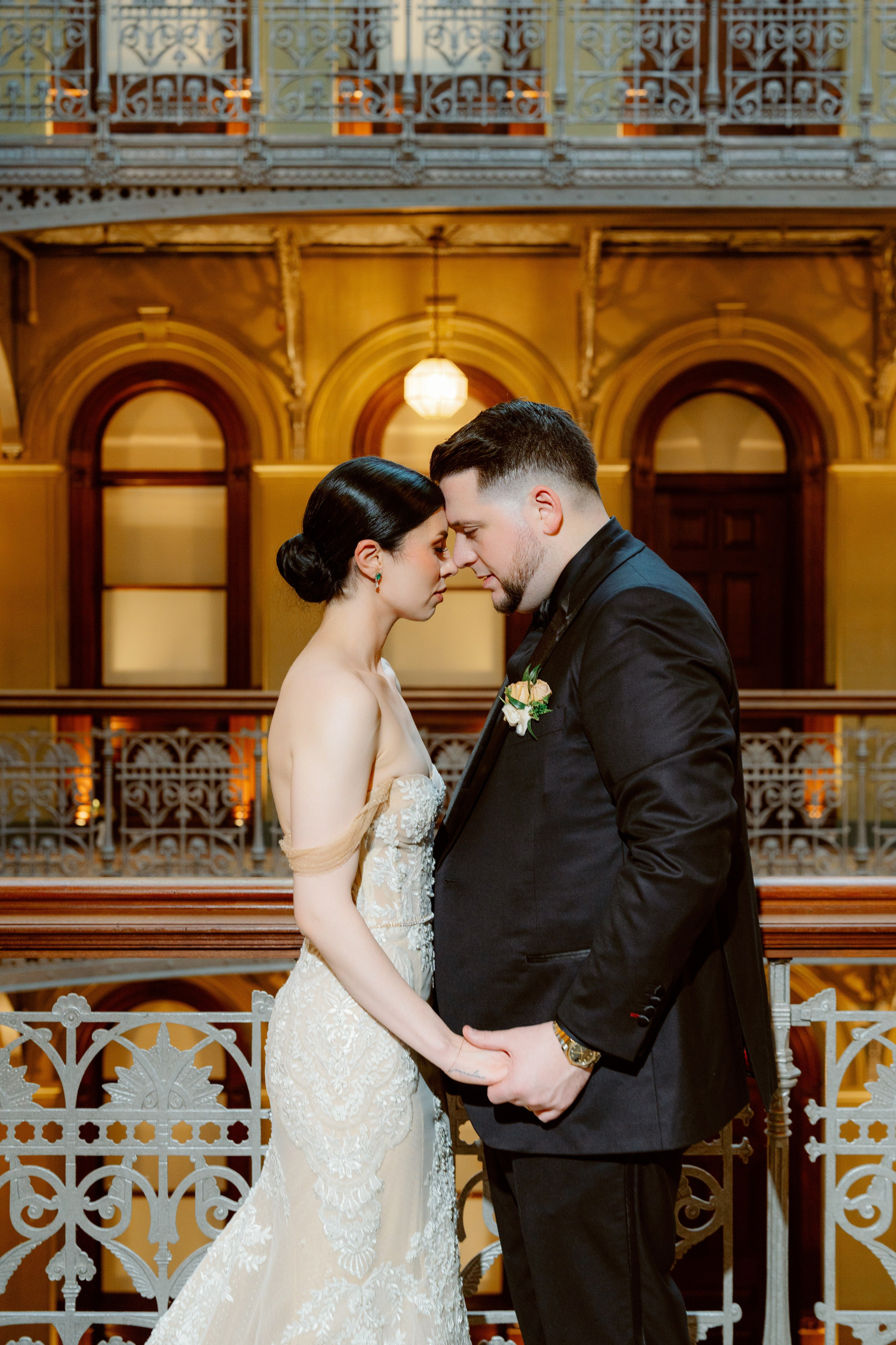 Monique and Robert’s Elegant Wedding at the Beekman Hotel. Wedding photographer and videographer New York | New Jersey