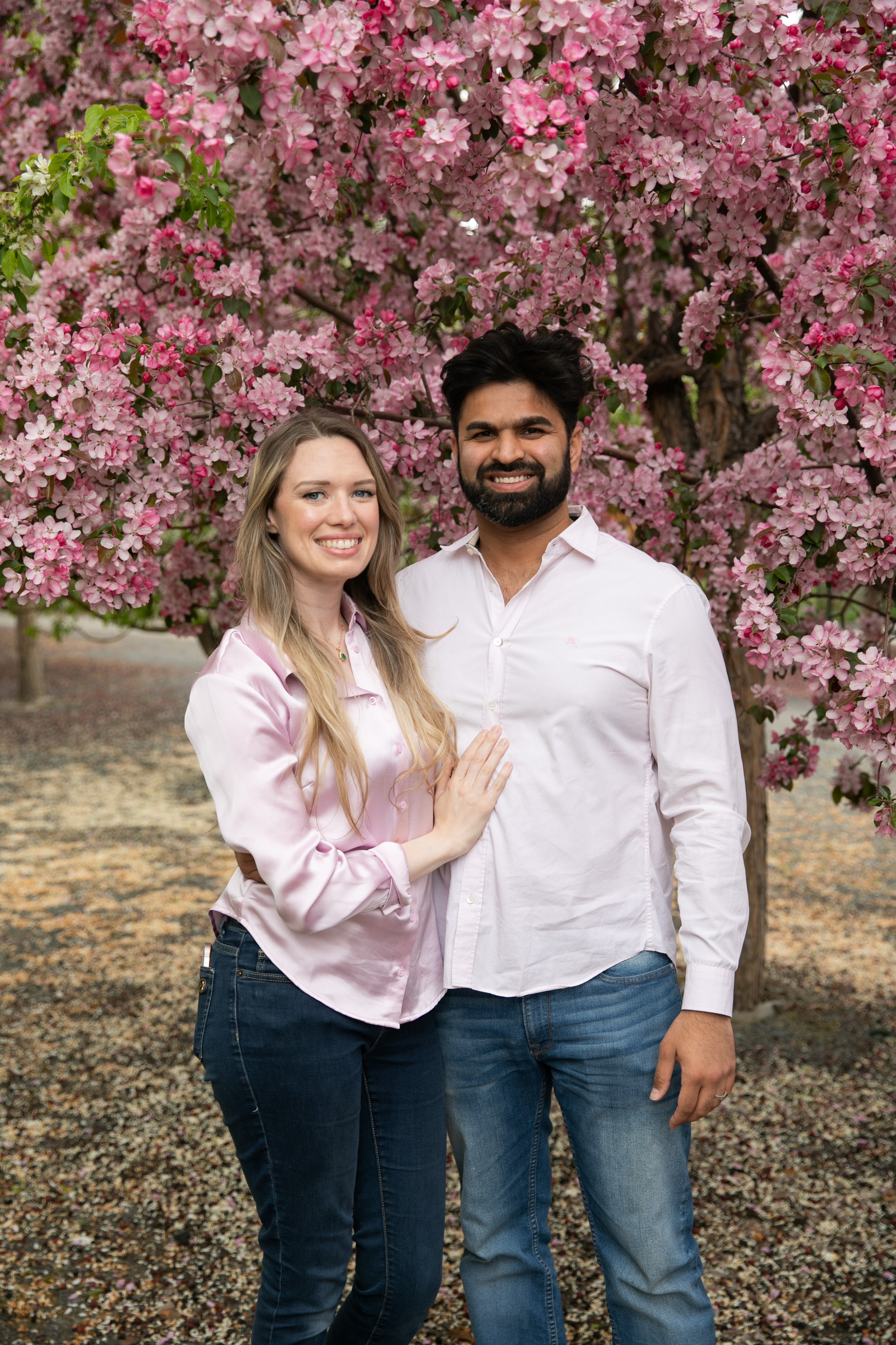 Tatiana T. Cherry Blossom. Ching Li Photography