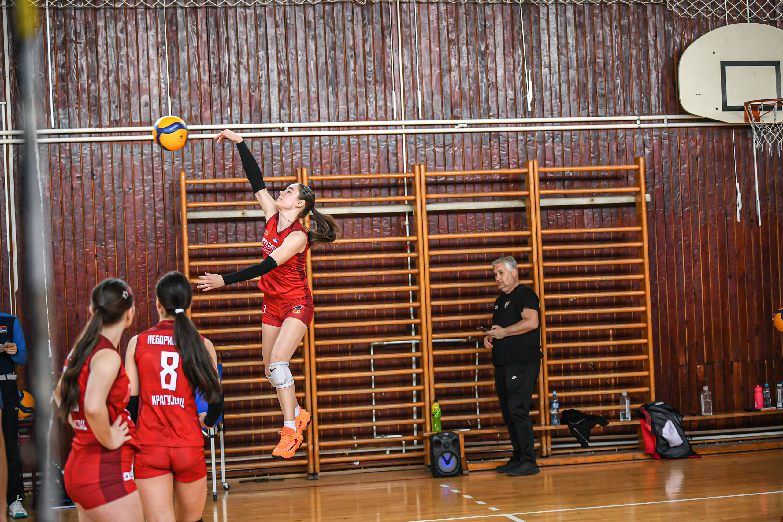 Odbojka 22.03.  Radnicki KG — BlockVolley JAG. Foto Simic Jagodina