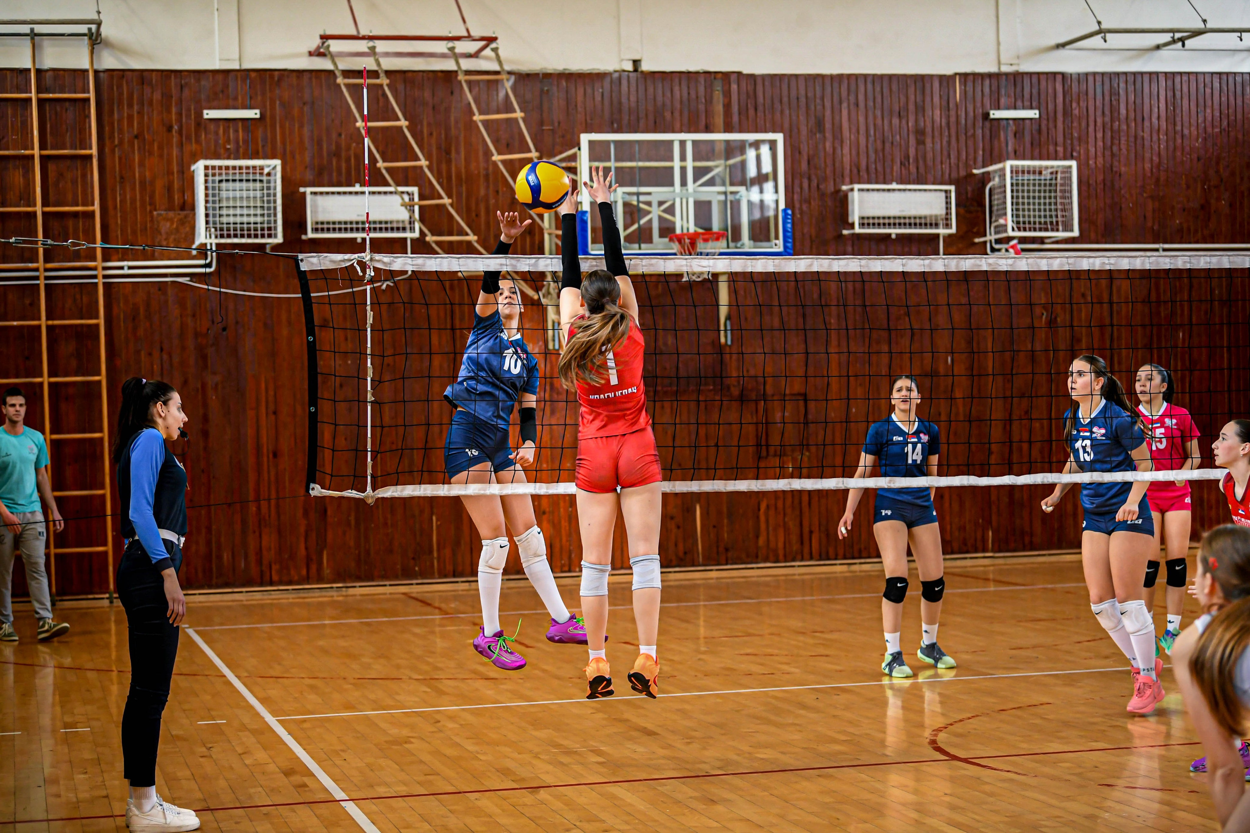 Odbojka 22.03.  Radnicki KG — BlockVolley JAG. Foto Simic Jagodina