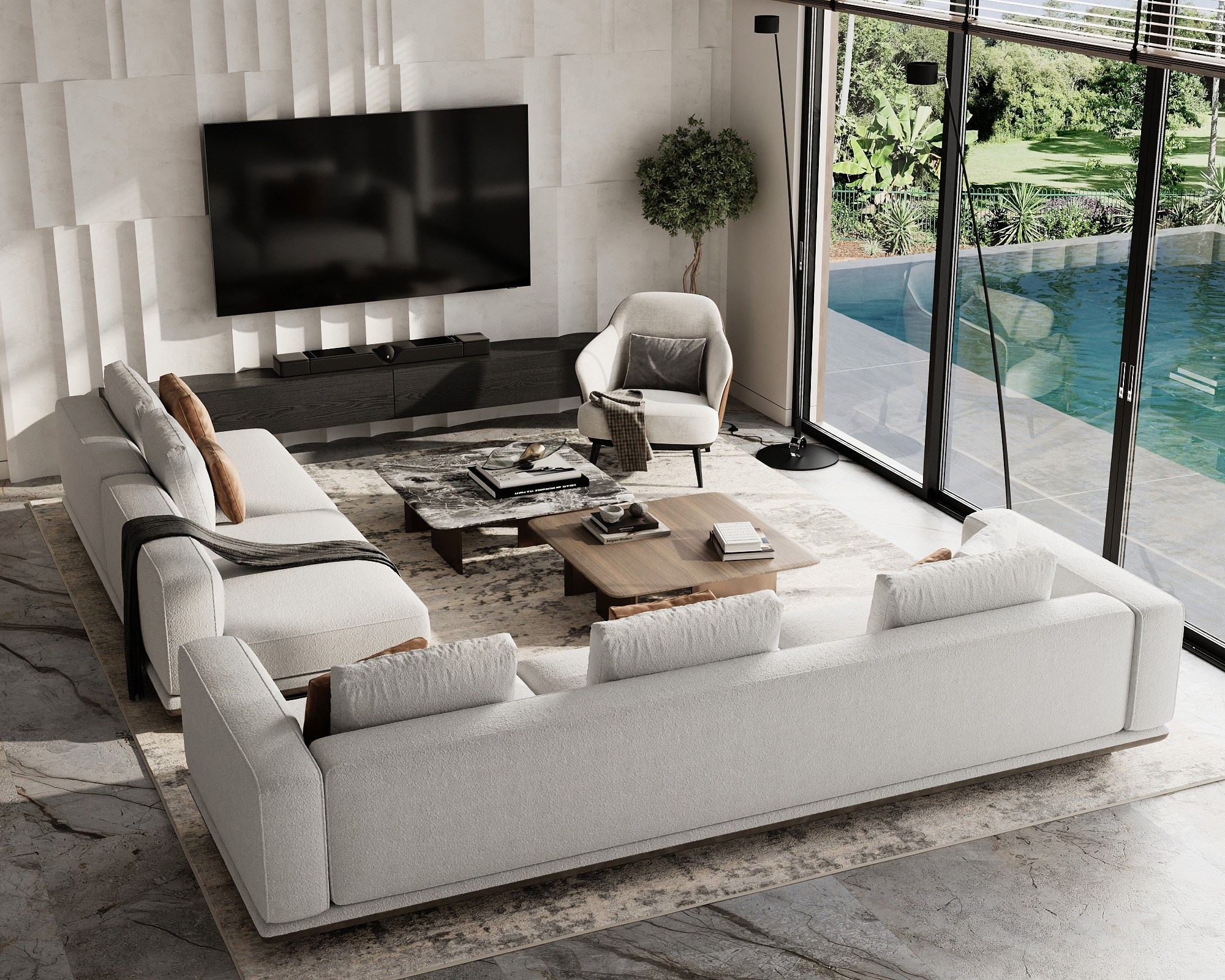 Кухня-гостиная в Таиланде. ROMAN VISUAL| СОЗДАНИЕ ВЫСОКОКАЧЕСТВЕННОЙ 3D-ВИЗУАЛИЗАЦИИ